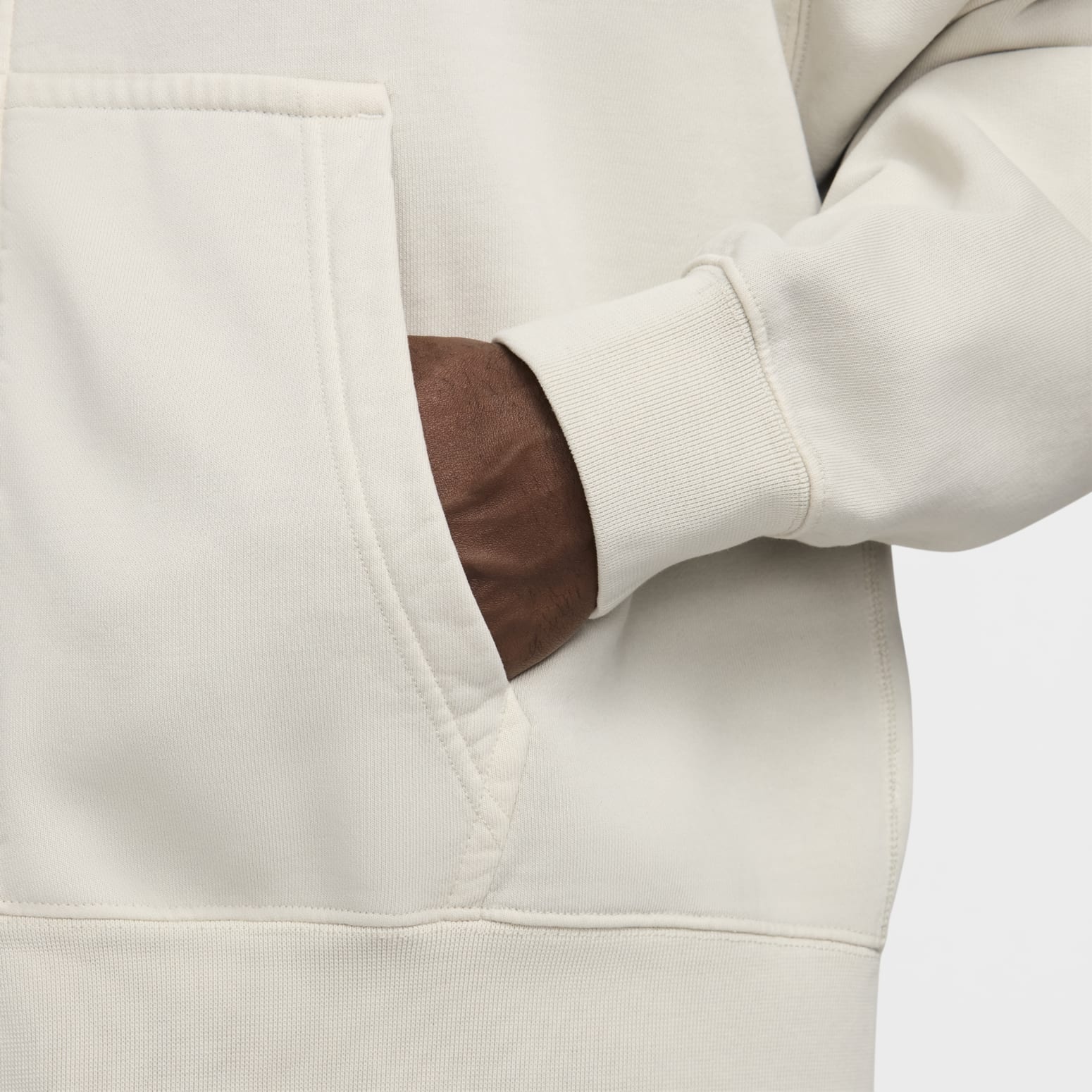 Nike Nike x Stussy SS24 Full-Zip Washed Fleece Hoodie 'Light
