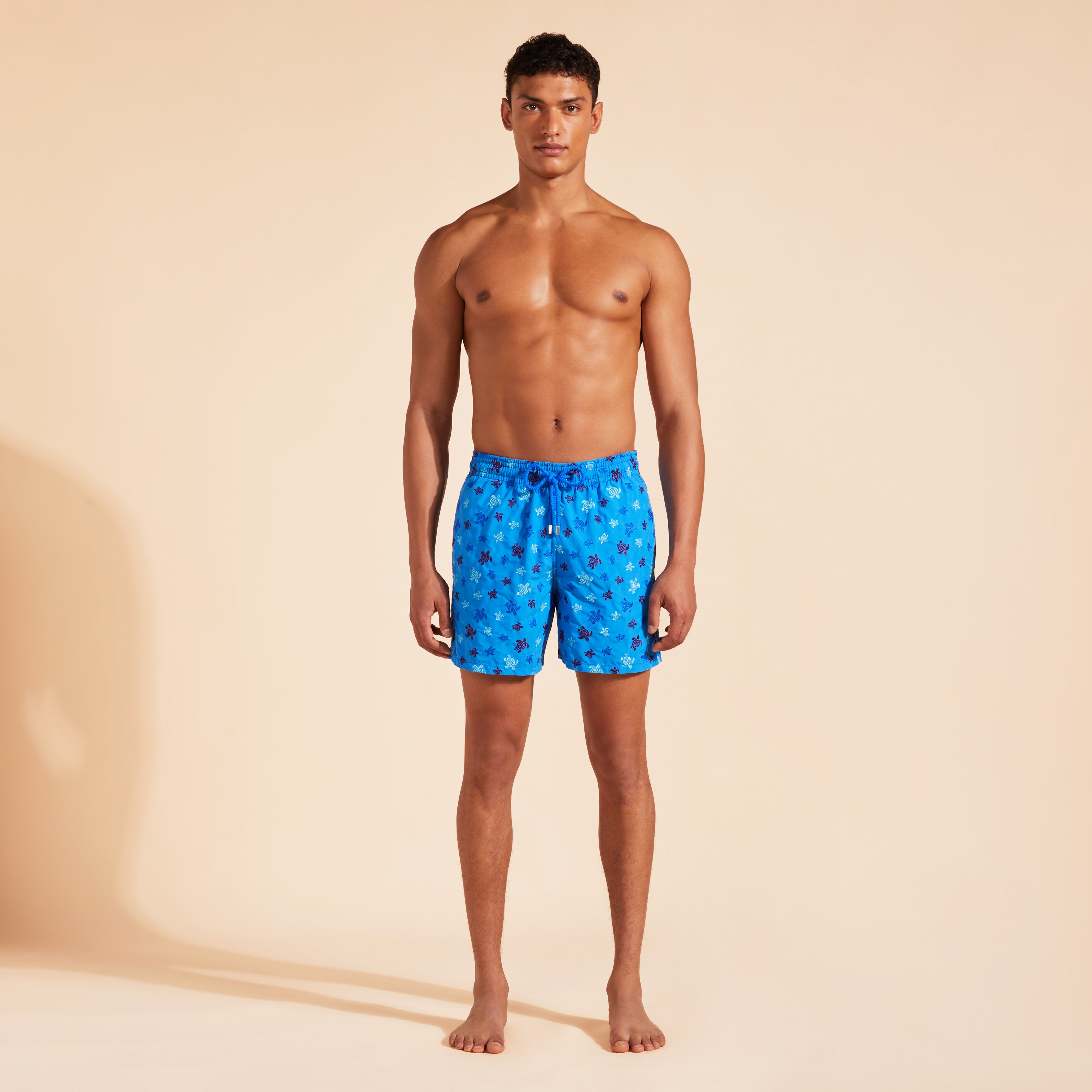 Men Swim Shorts Embroidered Ronde des Tortues - Limited Edition - 3