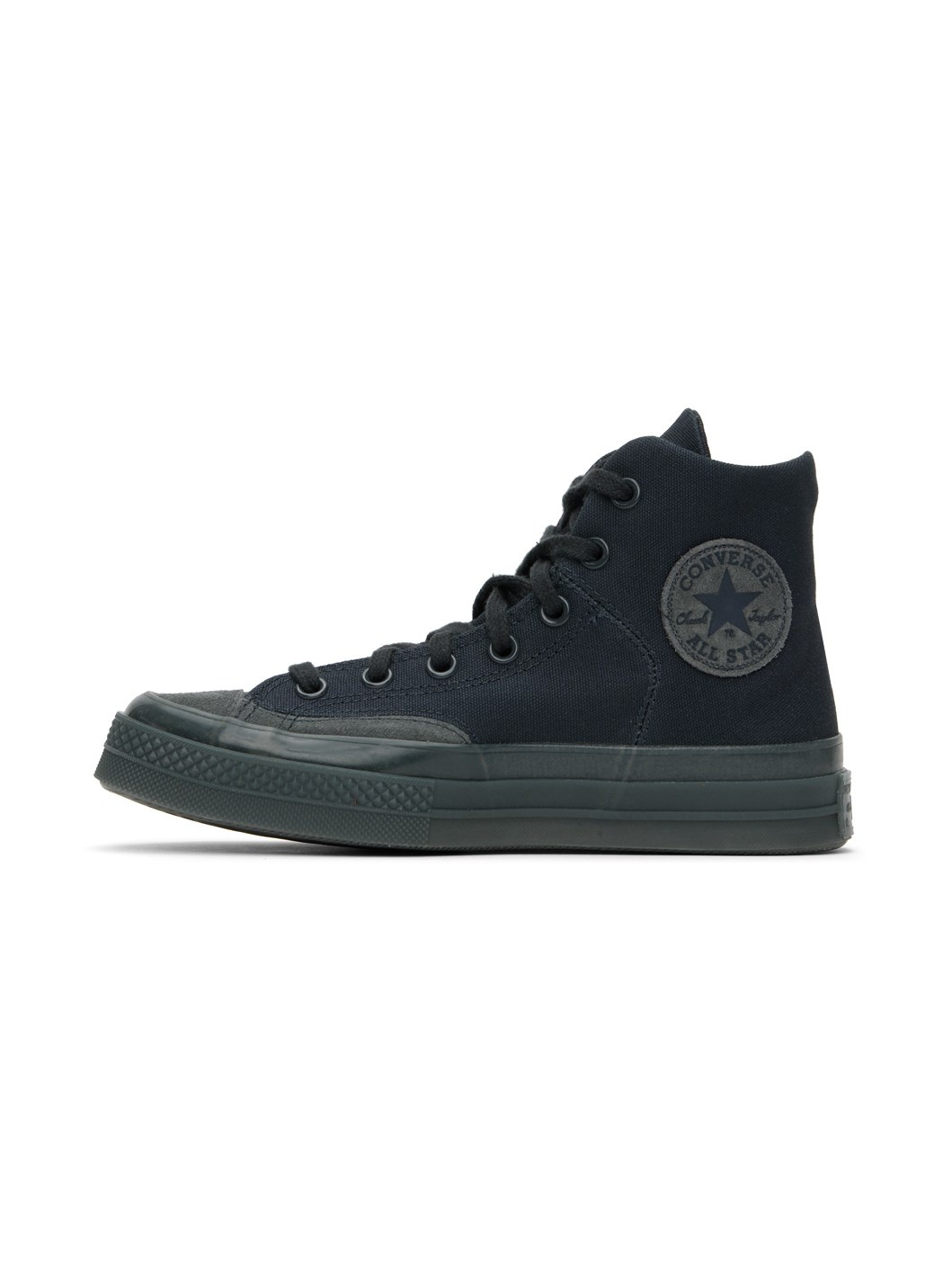 Black & Gray Chuck 70 Marquis Hi Sneakers - 3