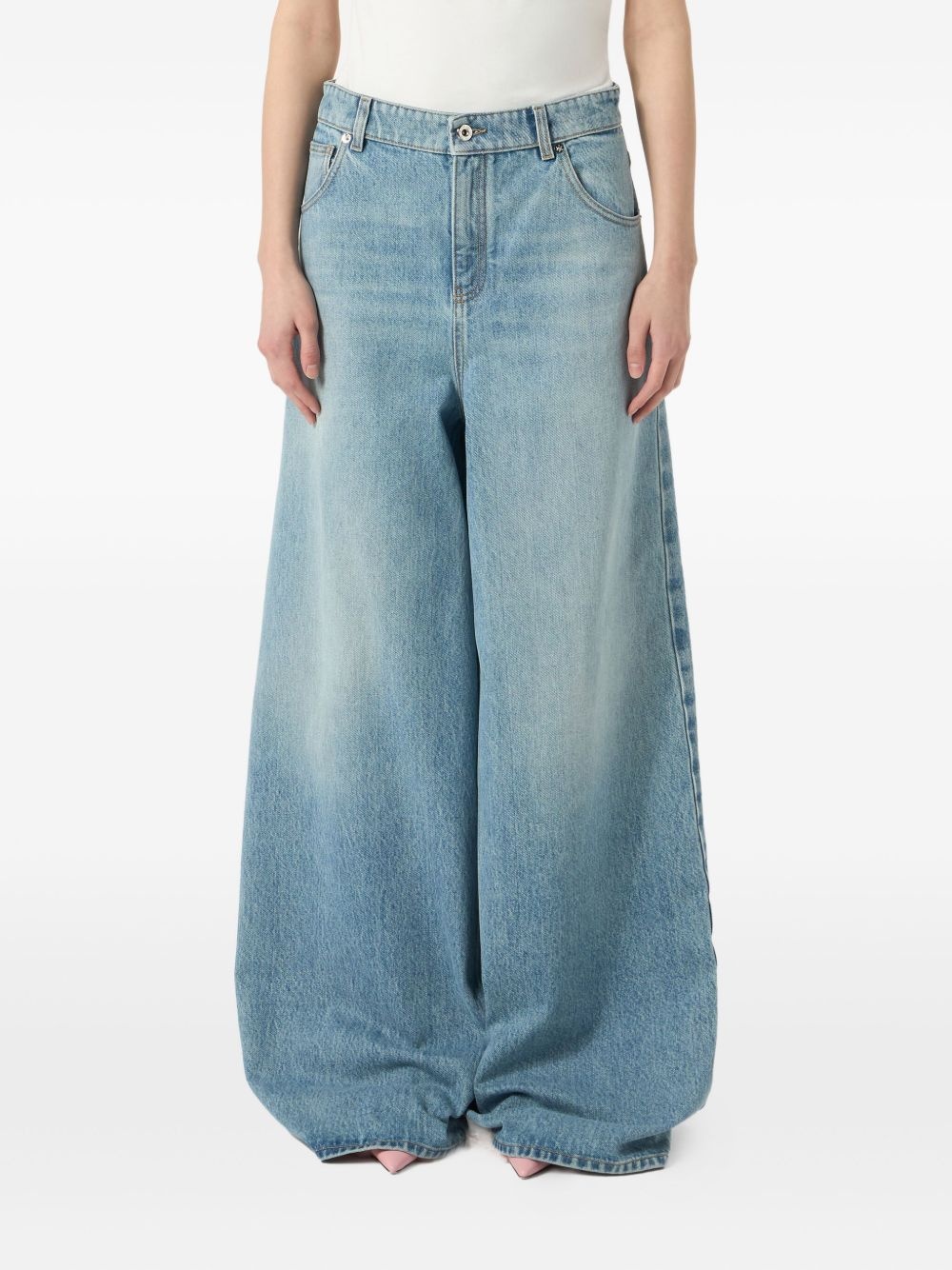 stone-washed jeans - 3