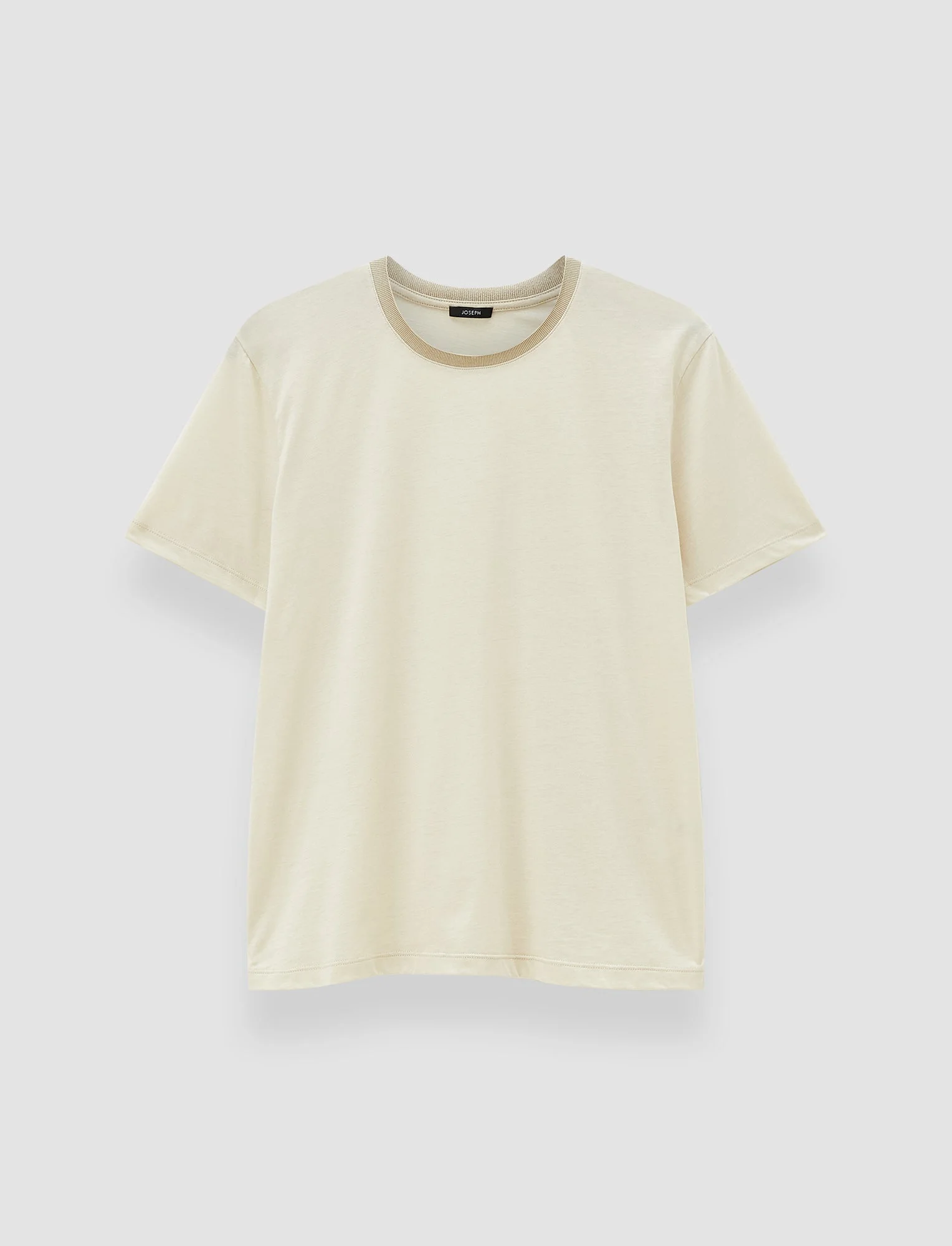 Cotton Silk Jersey T-Shirt - 1