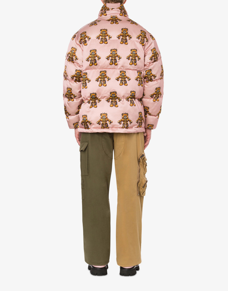 ROBOT BEAR VISCOSE AND WOOL DOWN JACKET 3