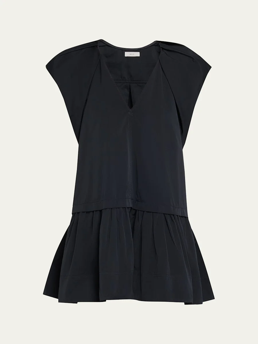 Ember V-Neck Mini Dress - 1