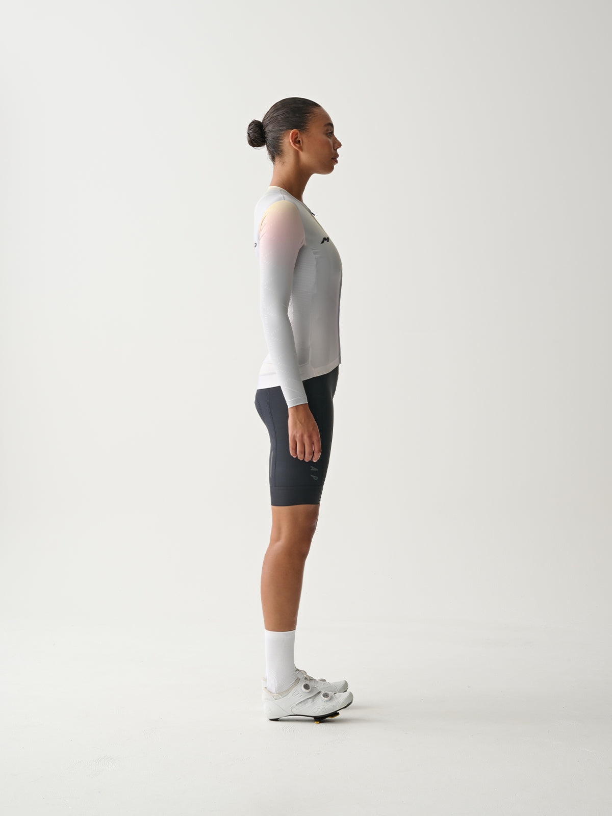 Women's Blurred Out Pro Hex LS Jersey - 3