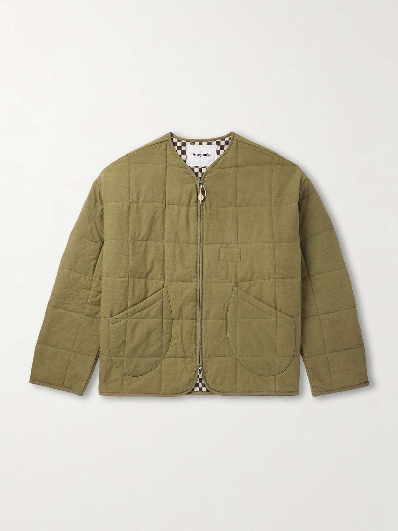 Tellus Quilted Organic Cotton Jacket 1