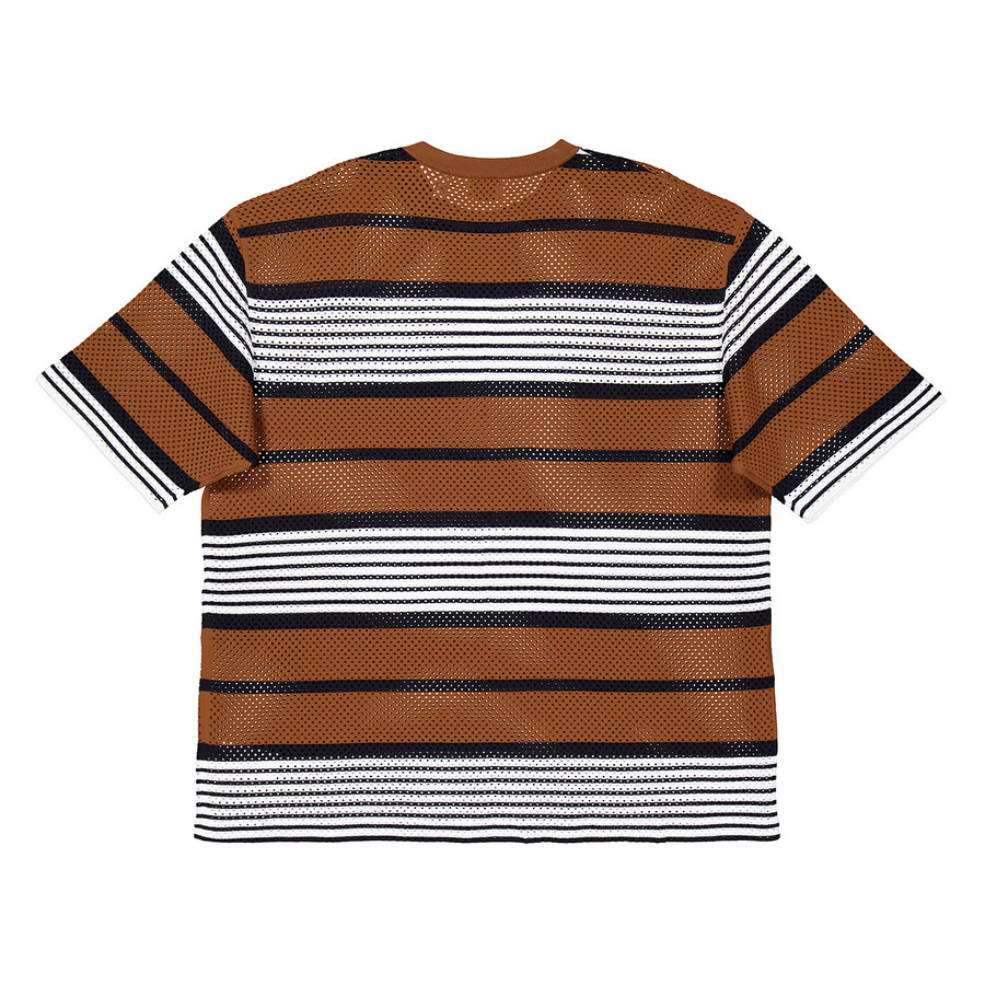 Burberry Stripe-Print Oversized T-Shirt - 6