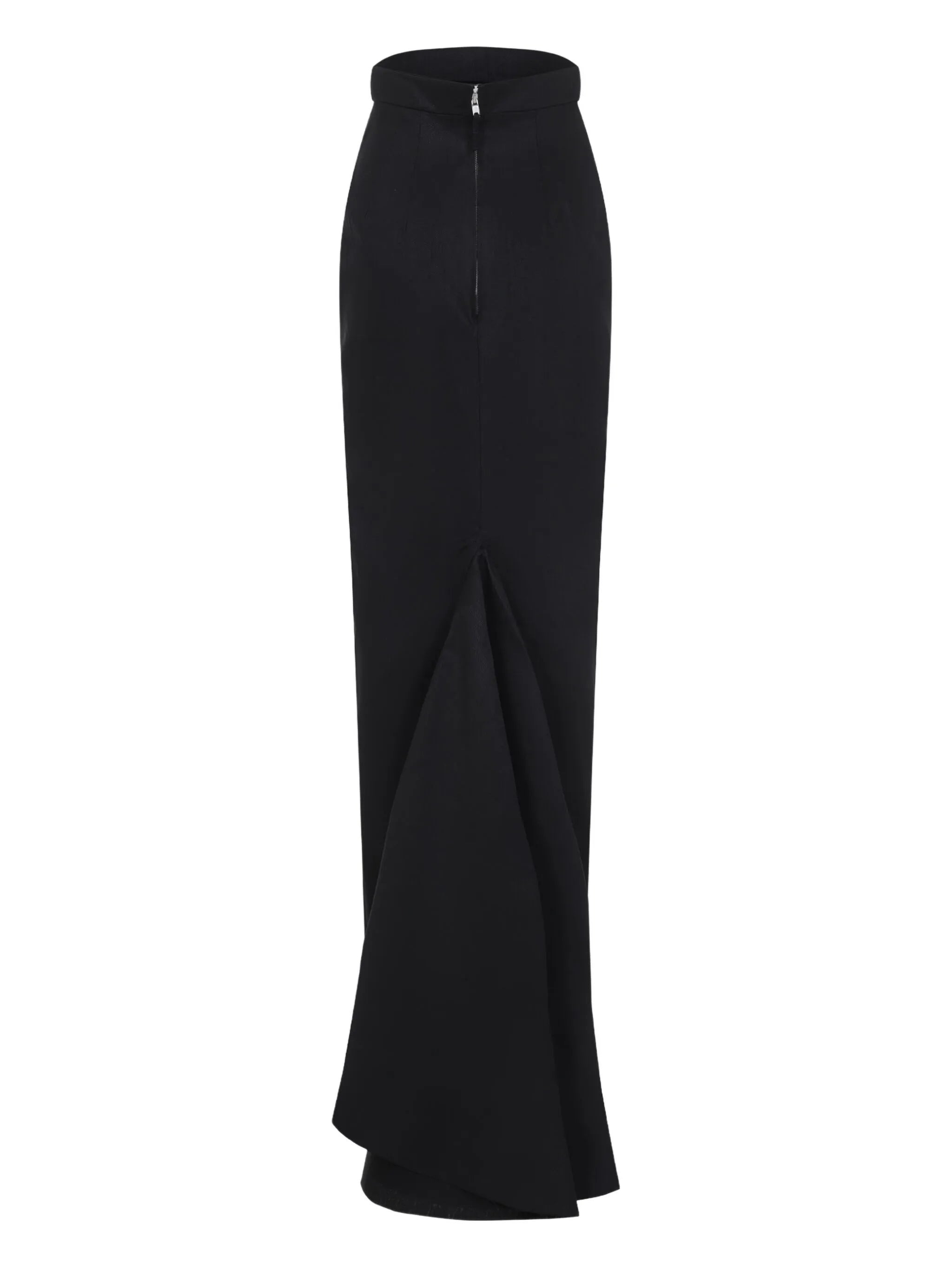draped-detail maxi skirt - 2