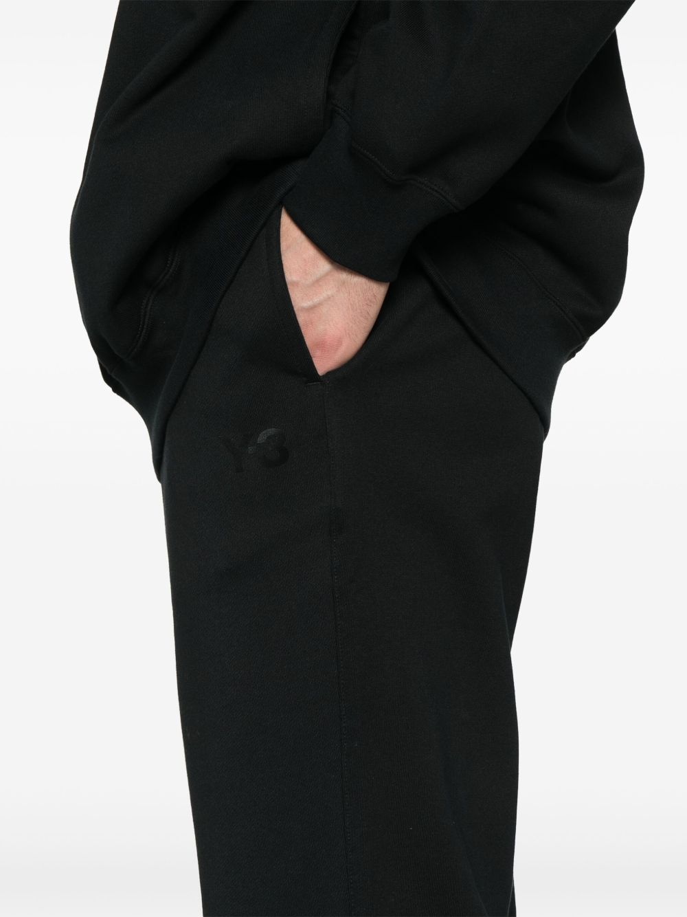 french-terry track pants - 5