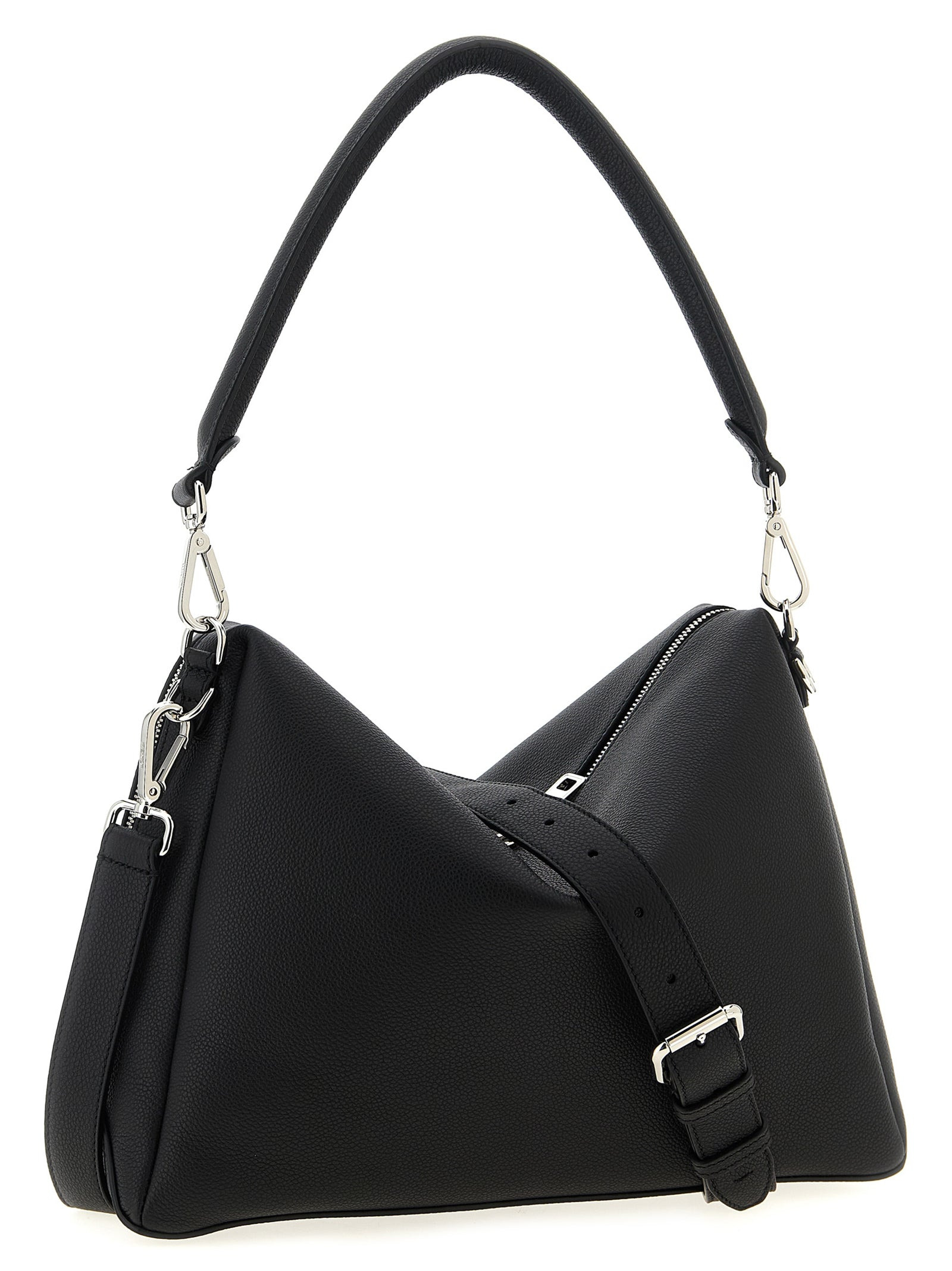 Fendi Lui Shoulder Bags Black - 2