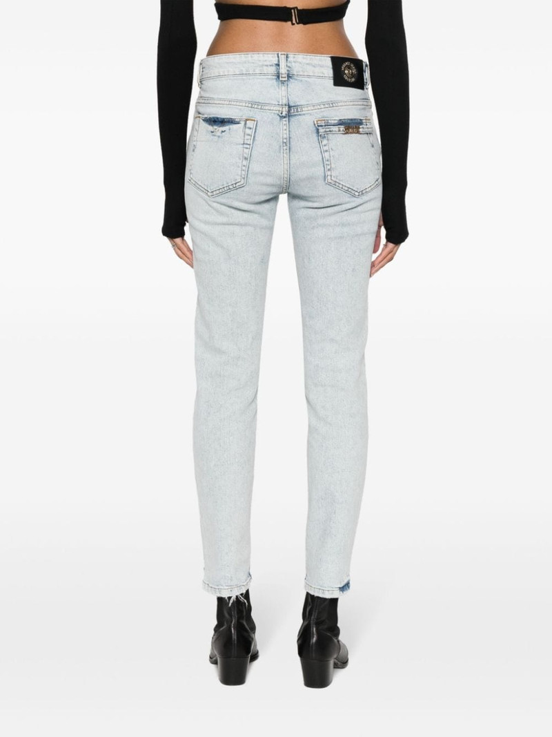 low-rise straight-leg jeans 4
