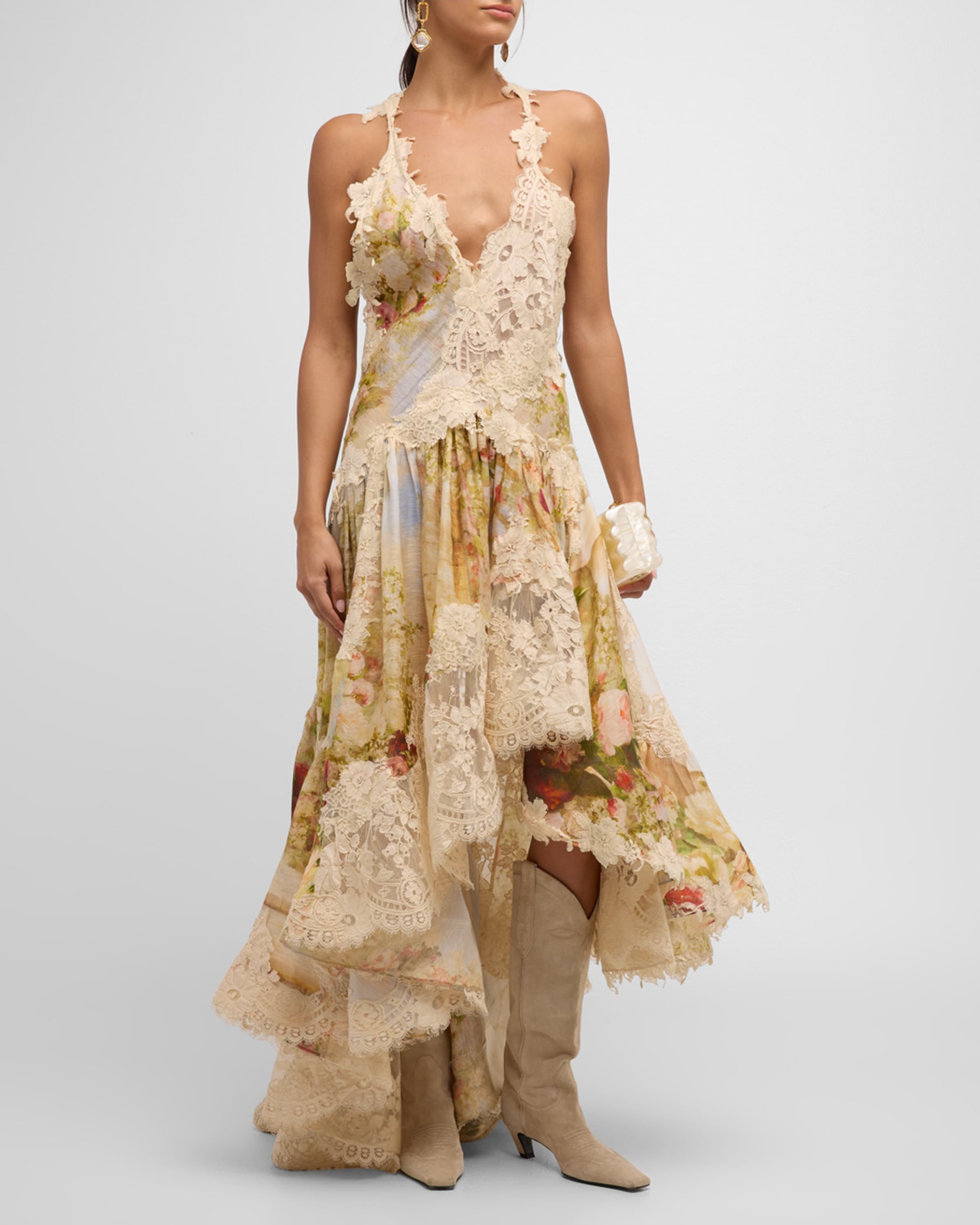 【Zimmermann】LUMINOSITY SPLICE LACE DRESS レース ミディ In The Details of Luminosity Fall 2023 | ZIMMERMANN