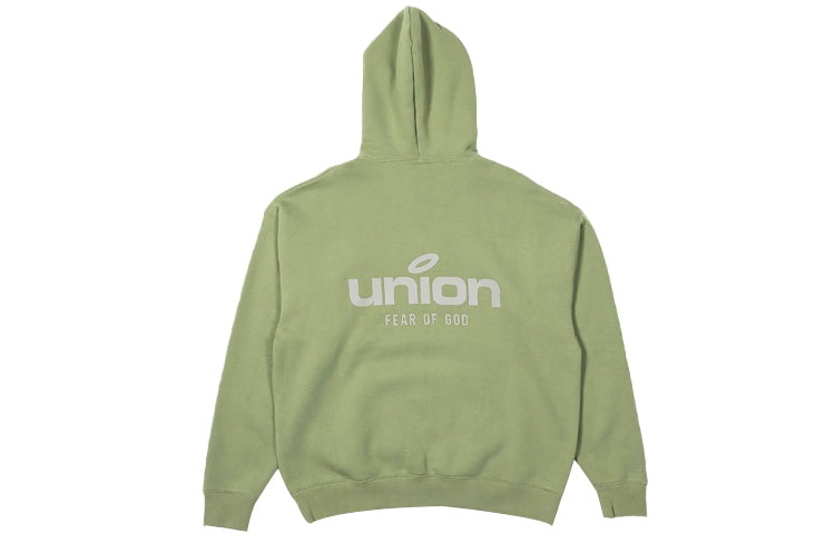 Fear of God Essentials FW21 Vintage Hoodie x Union LA 'Green' FOG-FW21-094 - 4