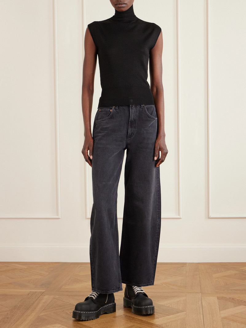 Rick Owens Wool Turtleneck Top outlook