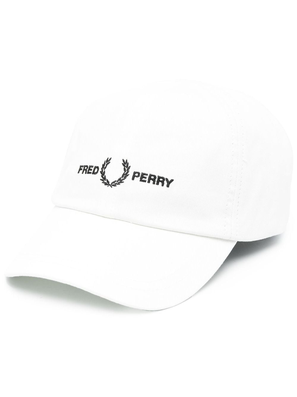 embroidered logo baseball cap - 1