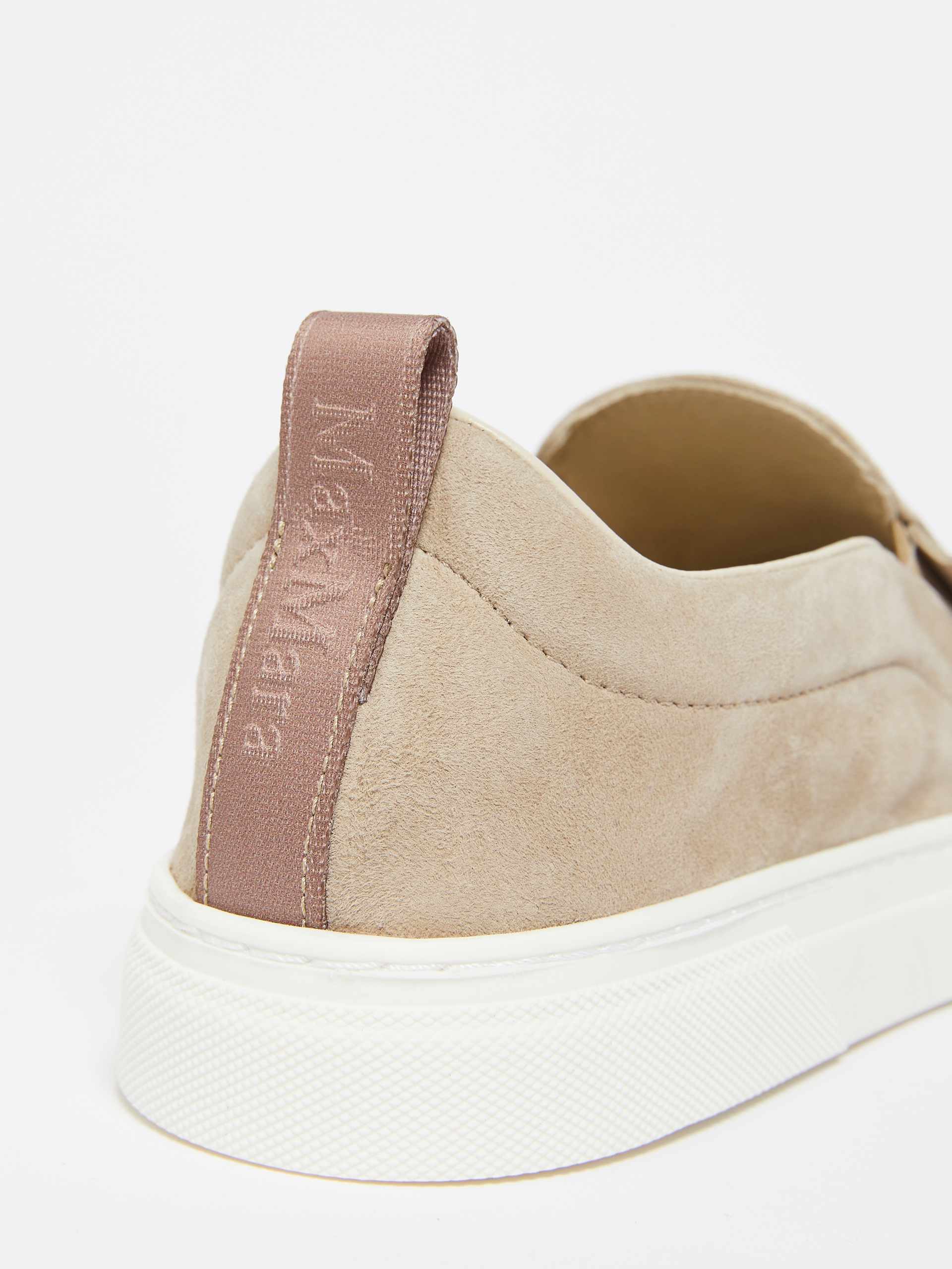 TIA Suede slip-ons - 4