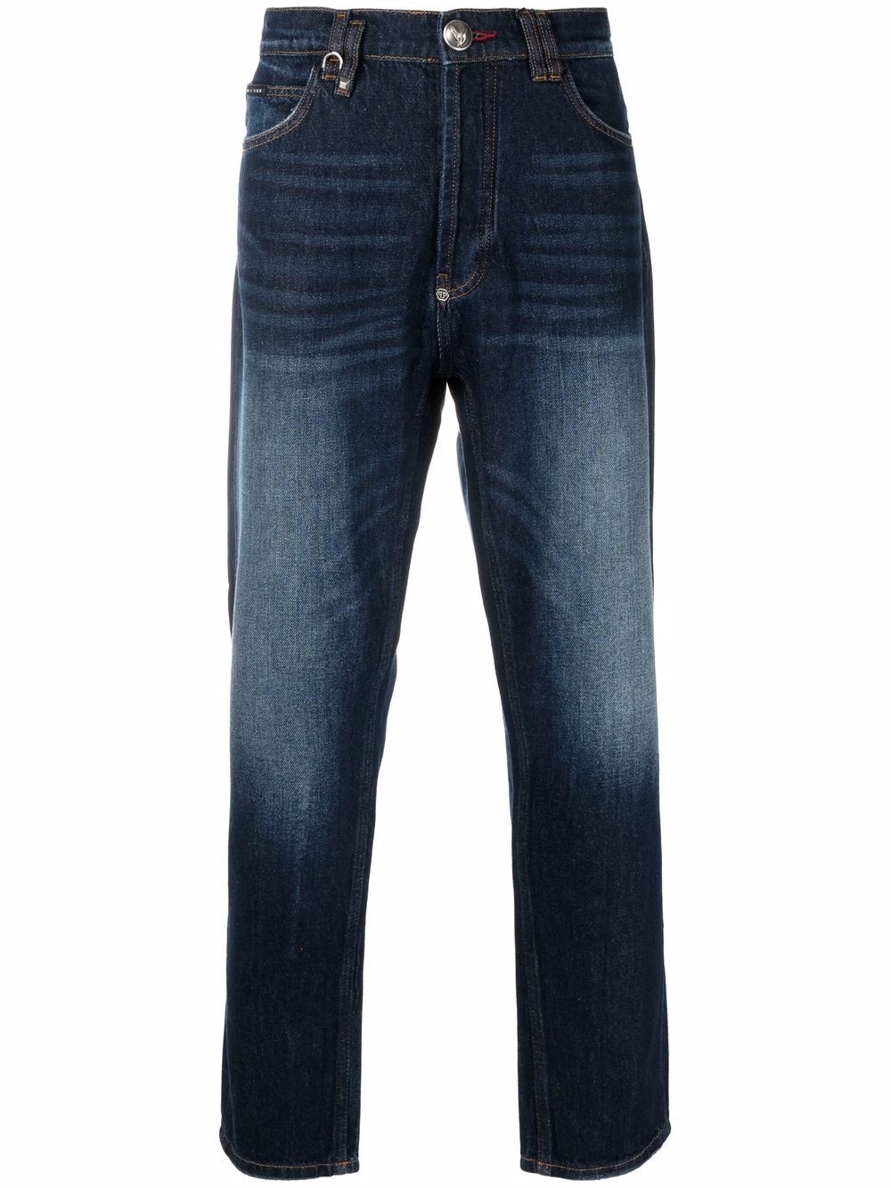 Carrot Fit Iconic Plein straight-leg jeans - 1