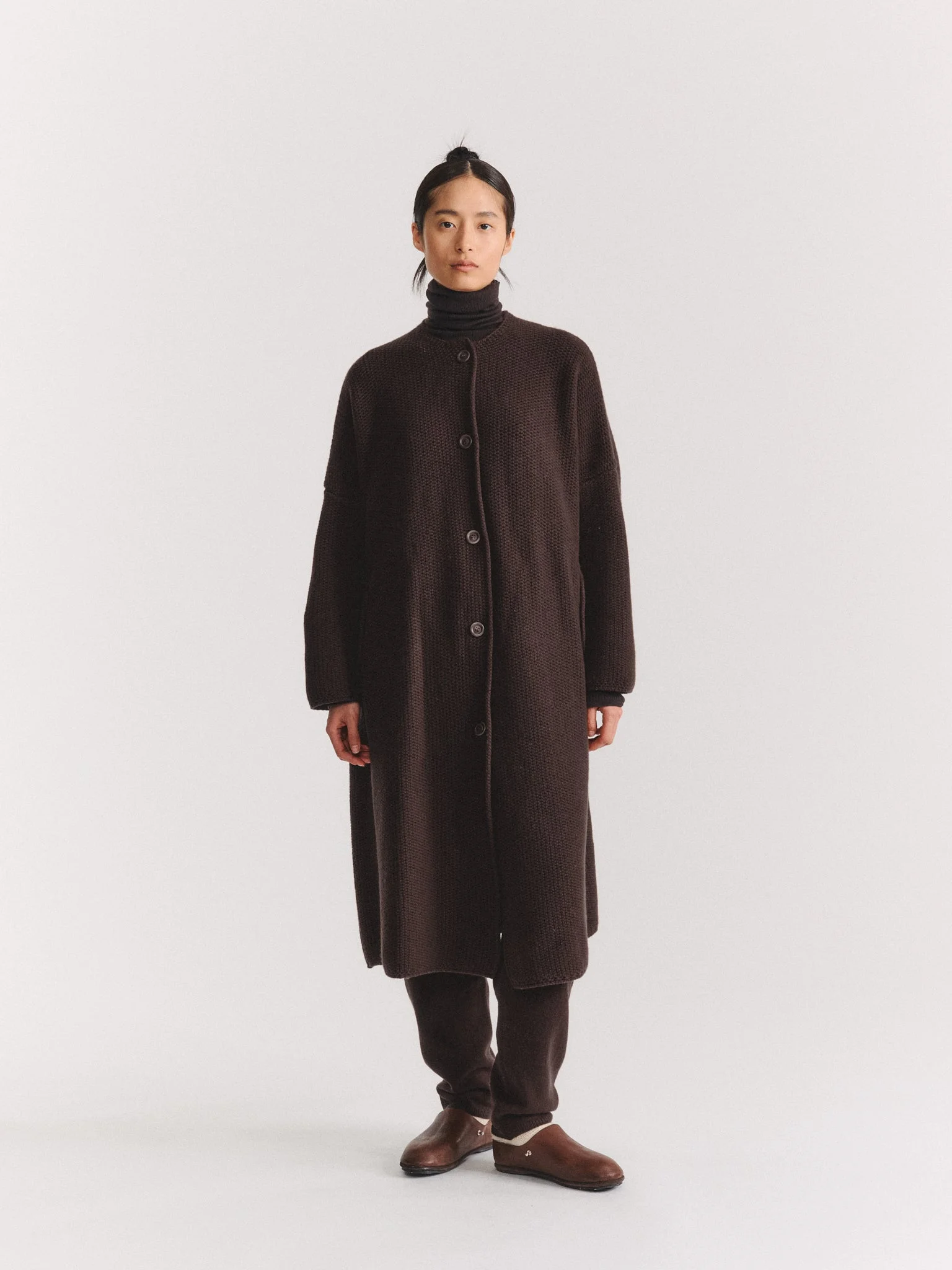 ROVER COAT - WOOLY - EBONY - 1