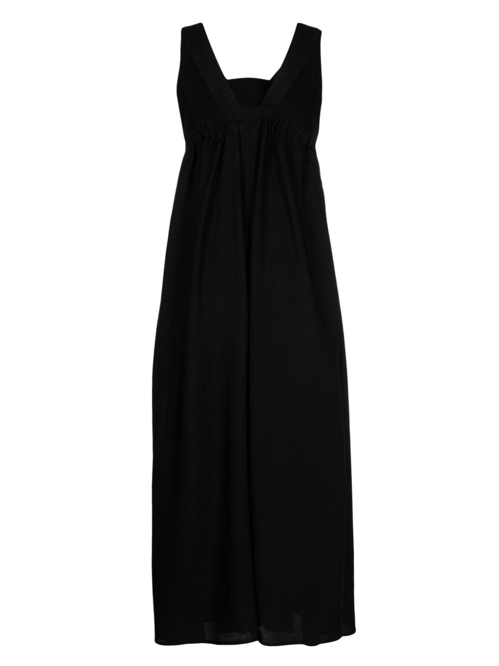 square-neck wide-leg jumpsuit - 2
