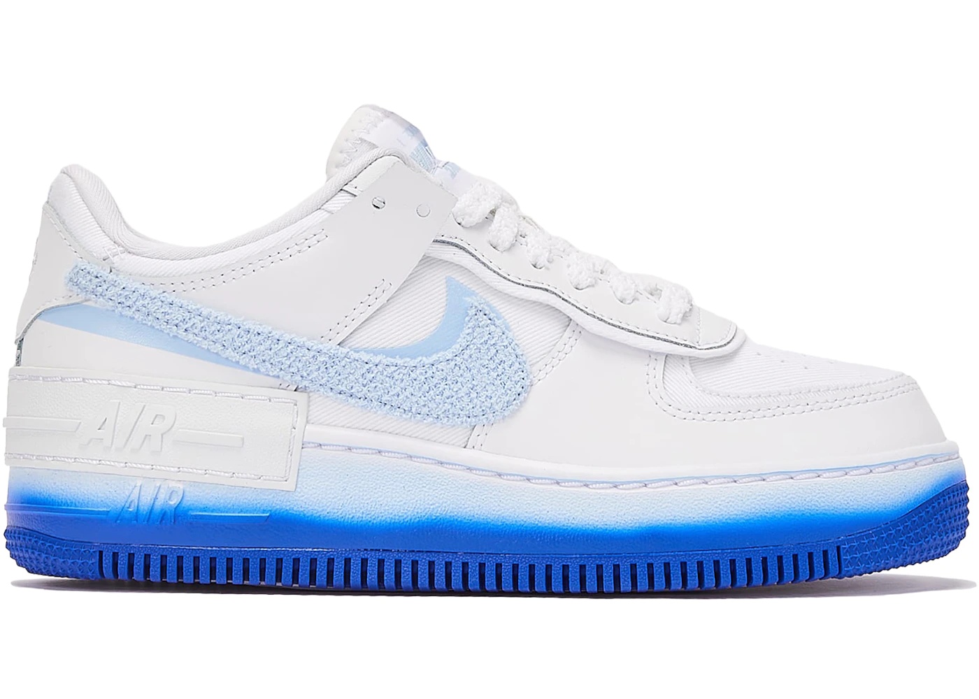 Nike Air Force 1 Low Shadow Chenille Swoosh Blue Tint (Women's) - 1