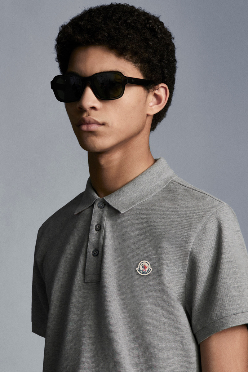 Logo Patch Polo Shirt 4
