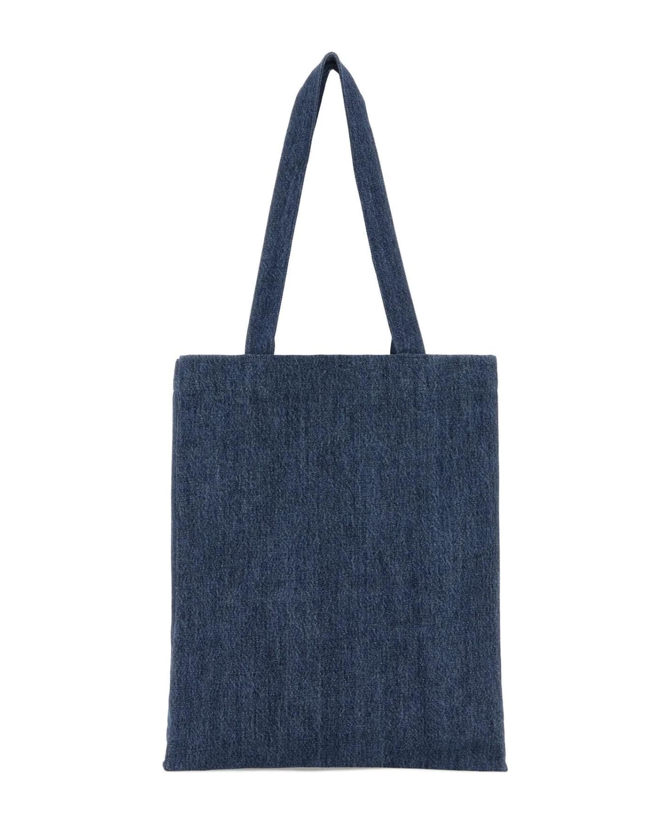 A.P.C. Blue Denim Lou Shopping Bag | italist | REVERSIBLE