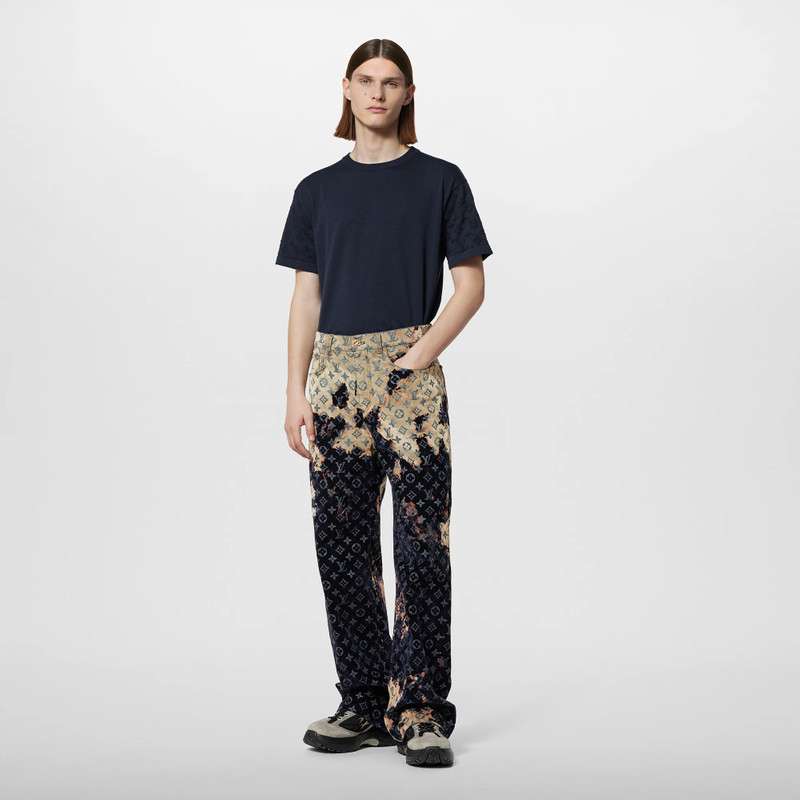 Louis Vuitton Monogram Denim Pants outlook