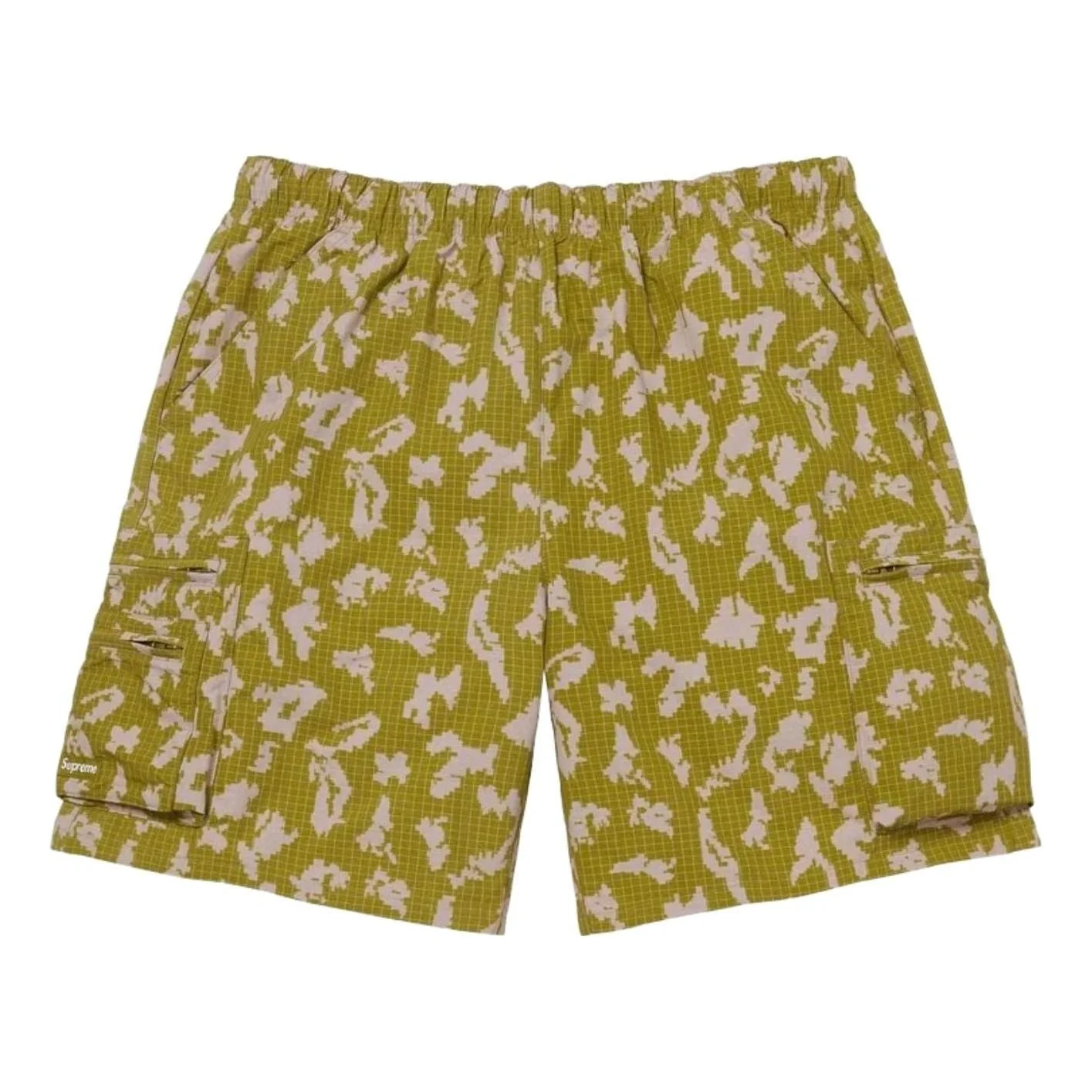Supreme SS26 RipsT-Shirt Cargo Water Short 'Olive Camo' SUP-SS26-269-YLW - 1