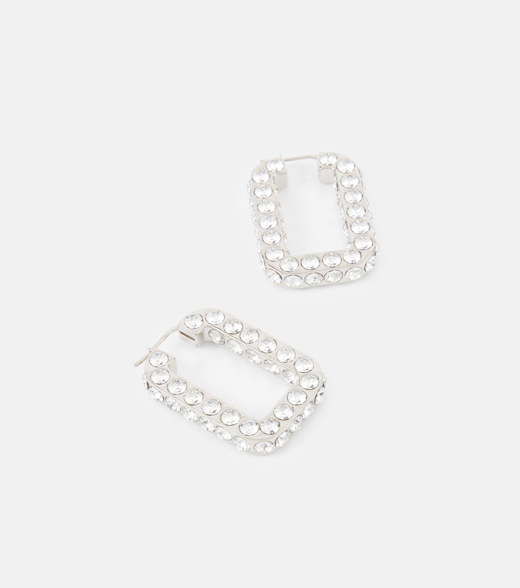 Charlotte embellished hoop earrings - 4