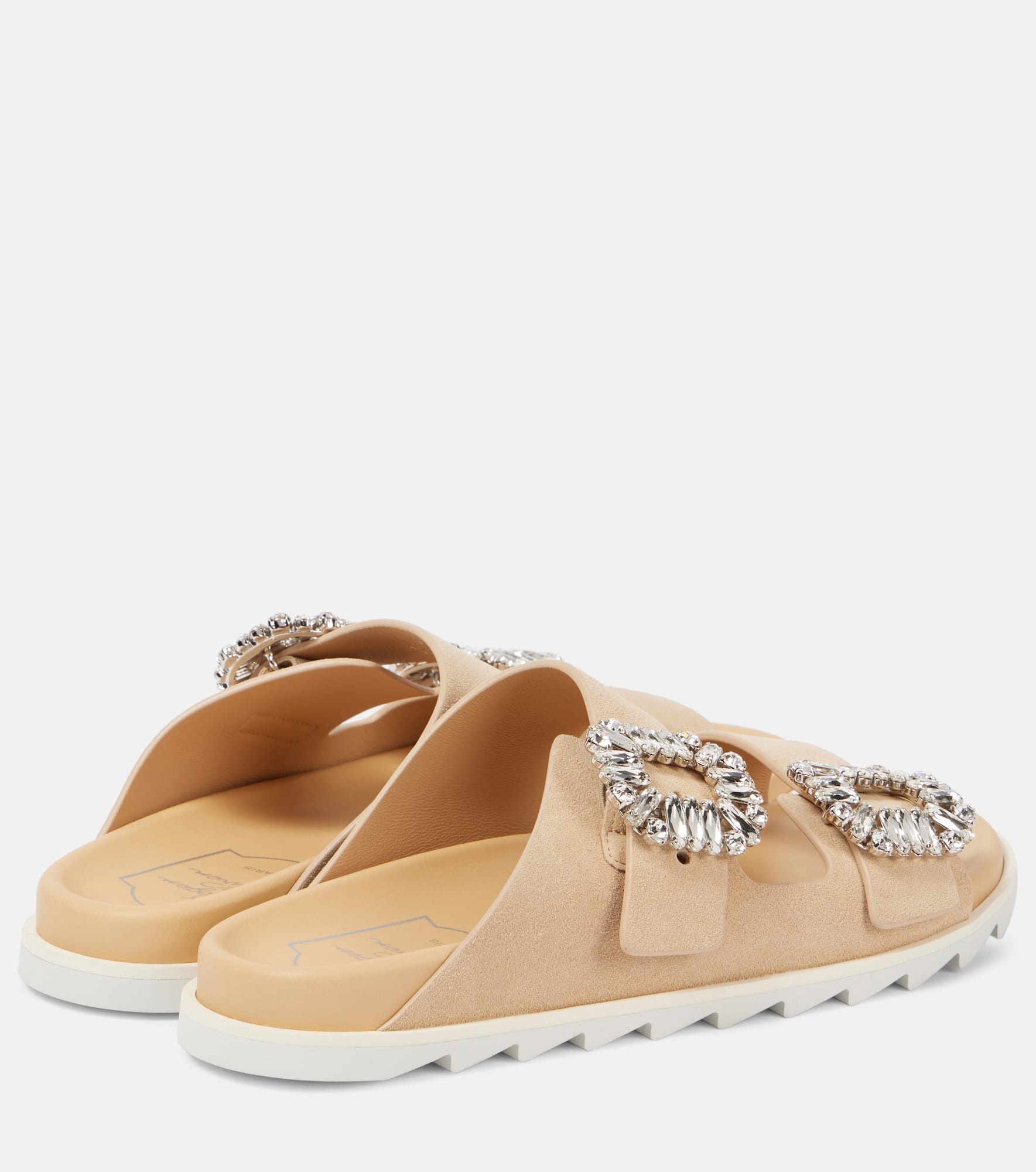 Slidy Viv' suede slides - 2