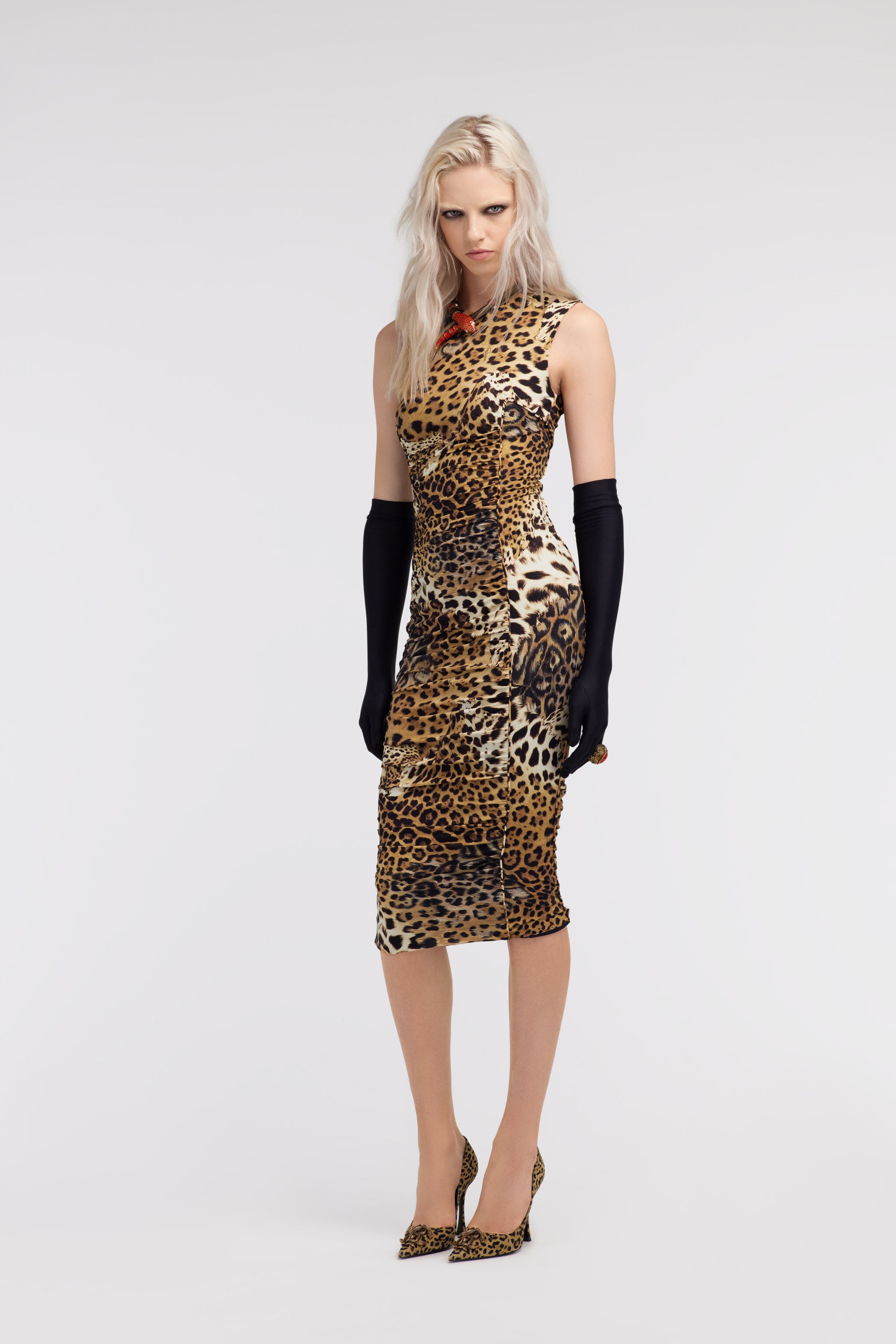 Jaguar Skin print dress - 2