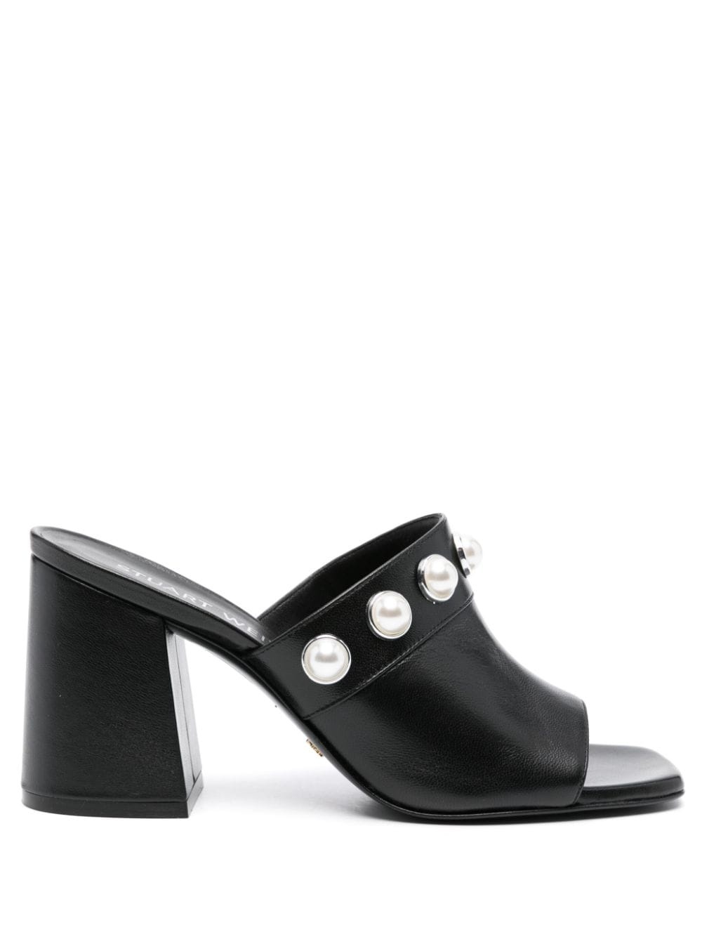 Portia 85mm leather mules - 1