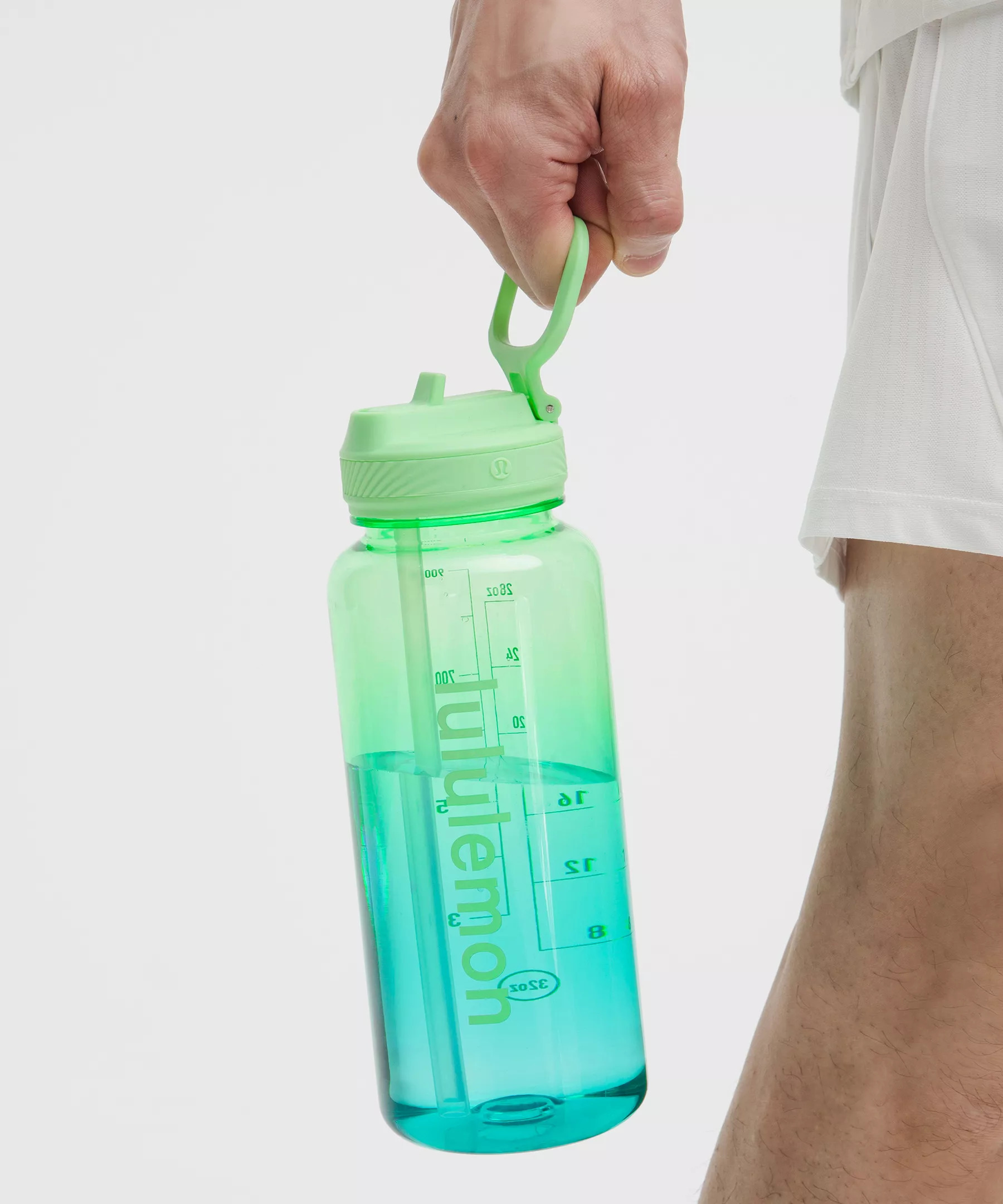 Back to Life Clear Bottle 32oz *Straw Lid - 4