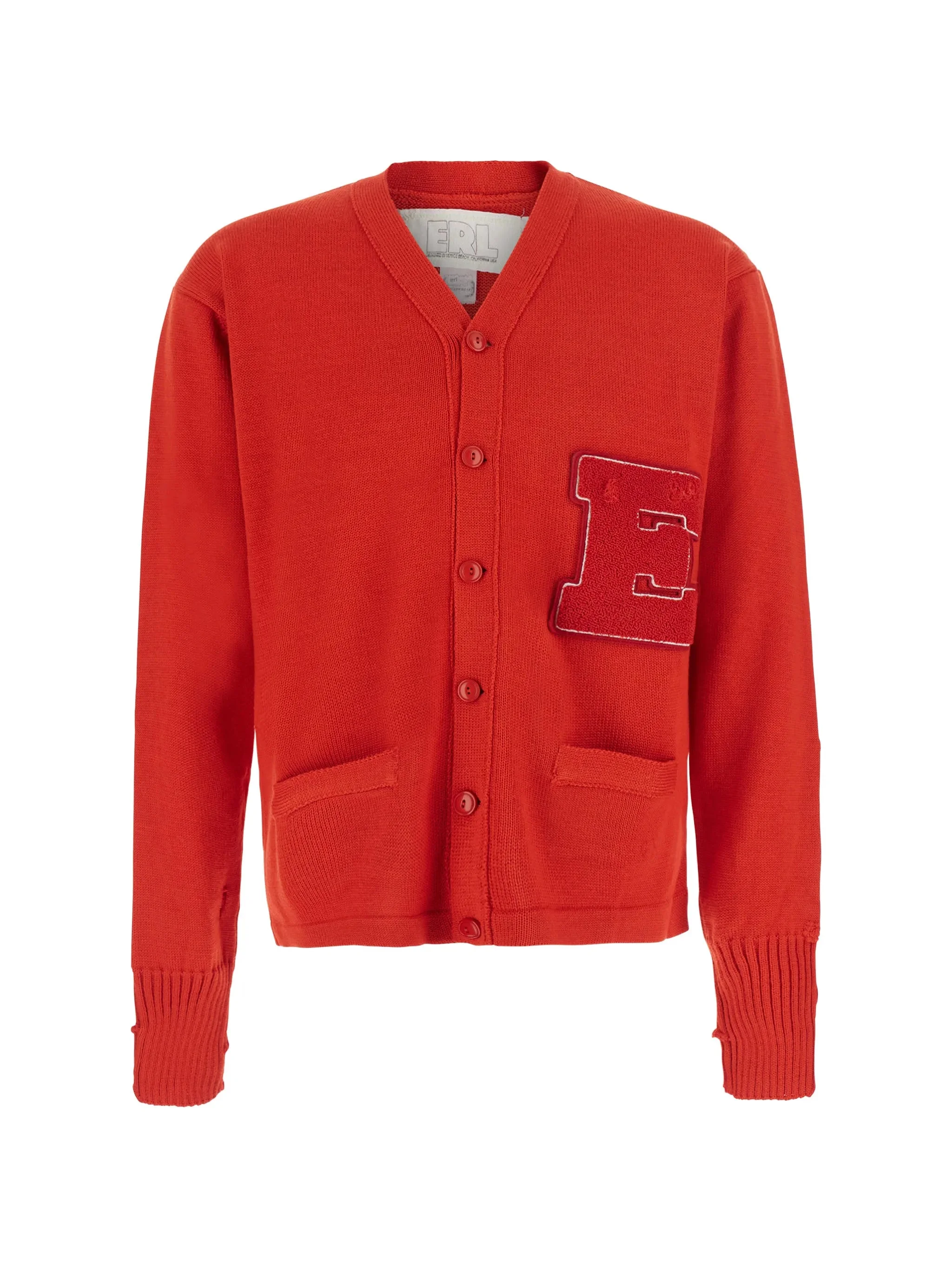 Erl Varsity Distressed Cardigan - 1