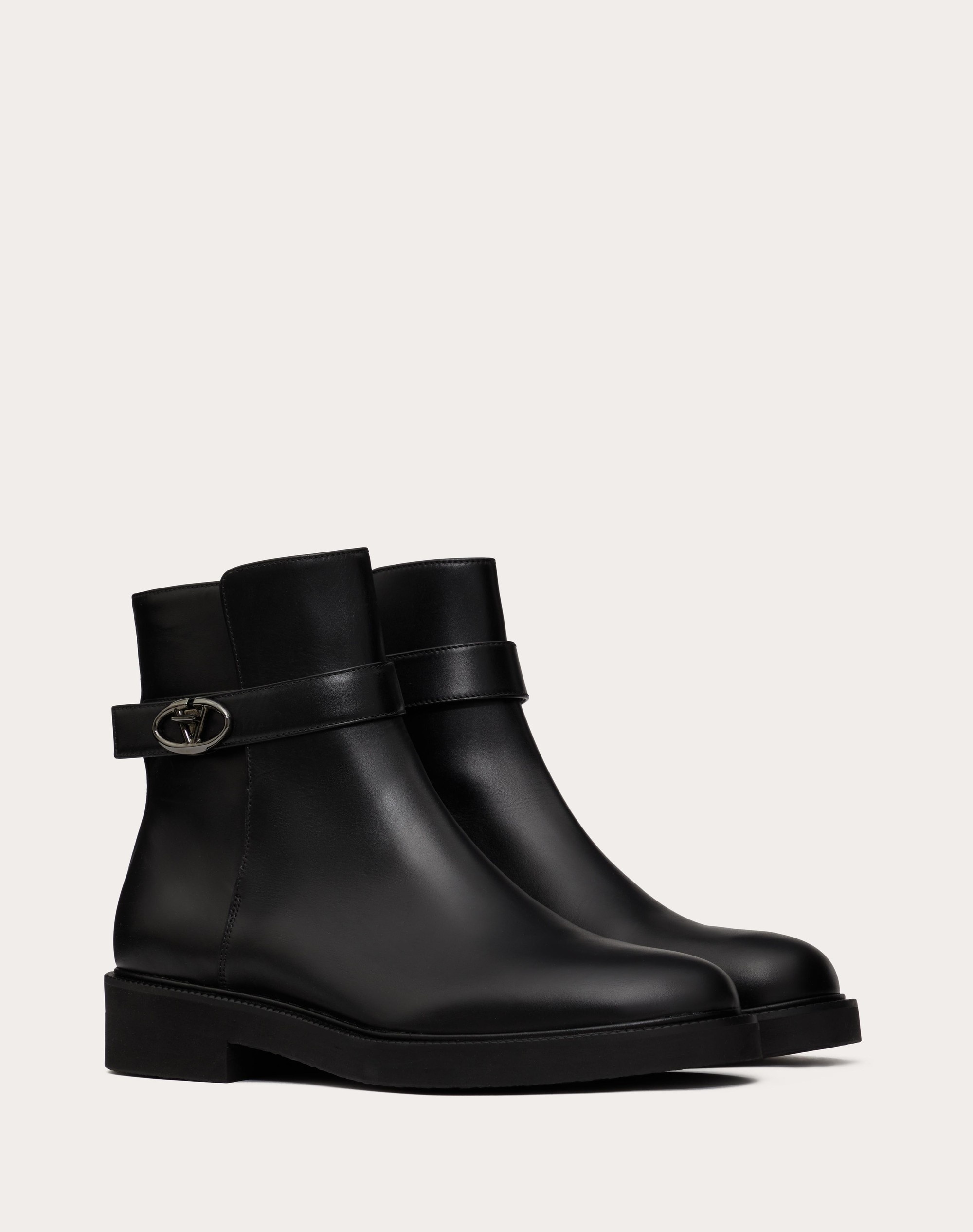 VLOGO LOCKER CALFSKIN ANKLE BOOT - 2