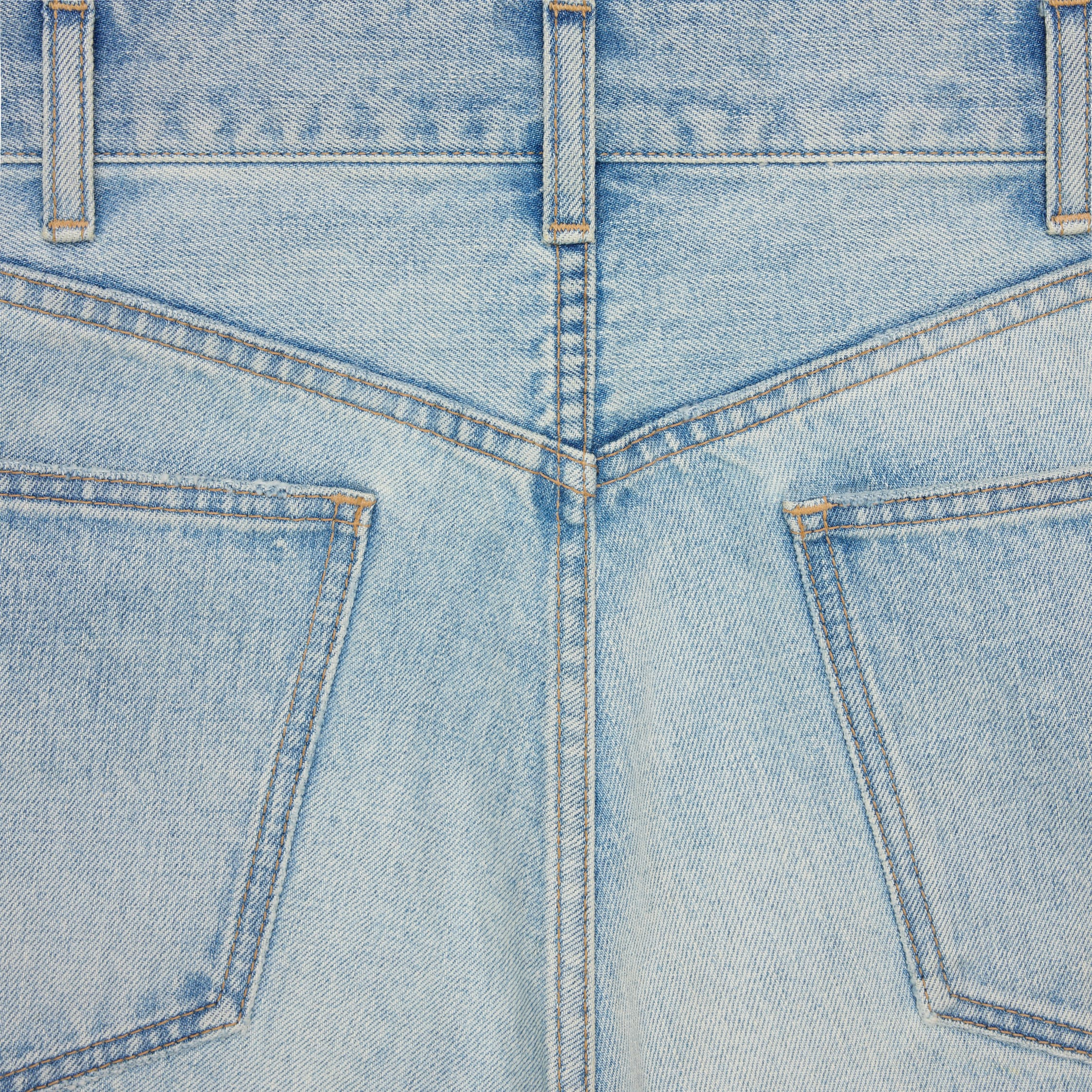 wesley jeans in rider wash denim - 3