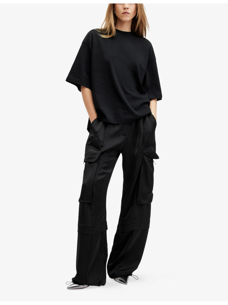 ALLSAINTS Amelie Relaxed-Fit Short-Sleeve Cotton T-Shirt outlook