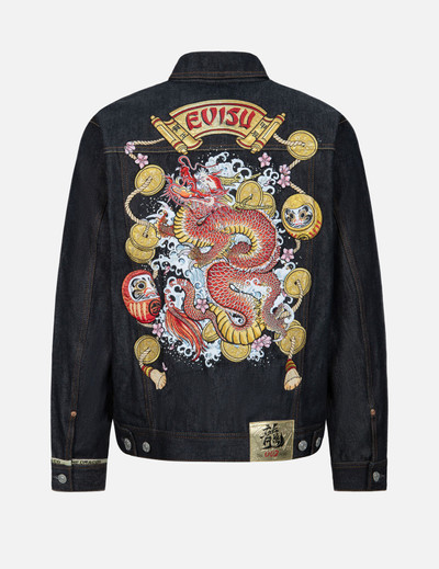 EVISU 2024 LIMITED EDITION “YEAR OF THE DRAGON” RELAX FIT DENIM JACKET outlook