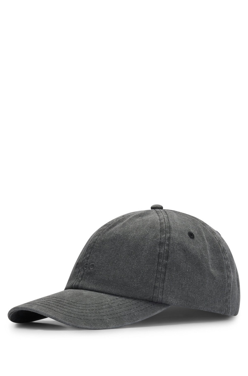 COTTON-TWILL 6-PANEL CAP WITH EMBROIDERED LOGO 1
