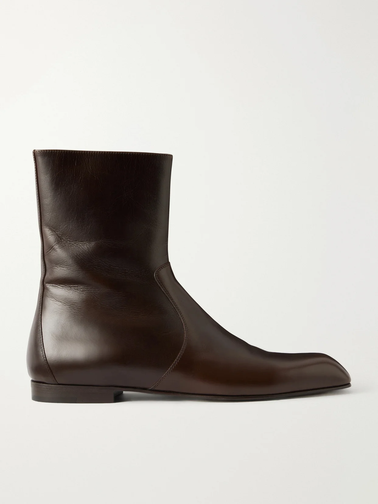 Leather Ankle Boots - 1