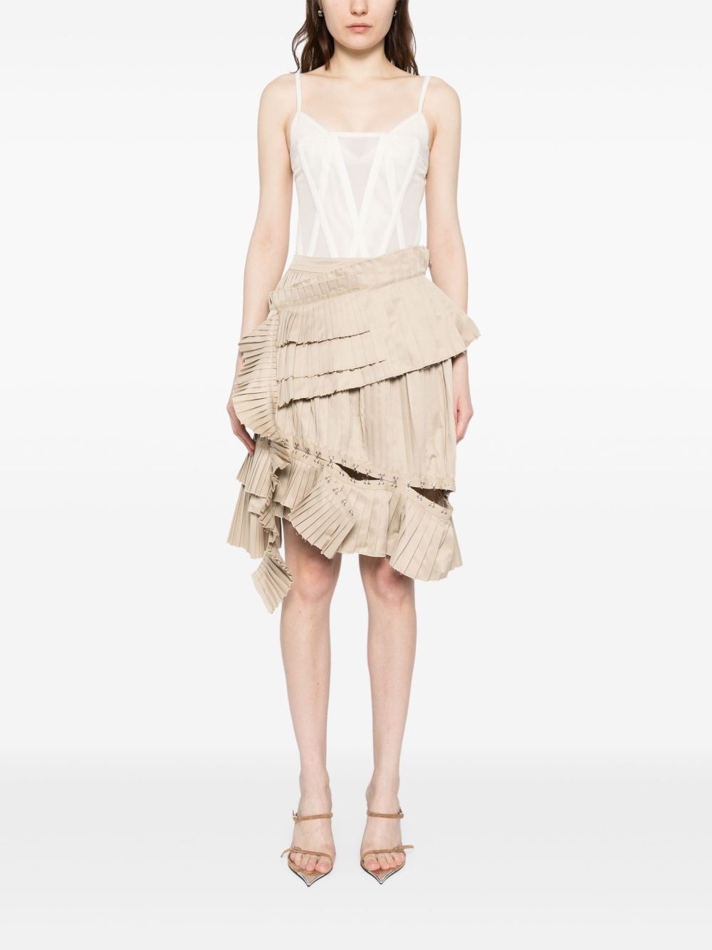 broken pleated shirt - 2