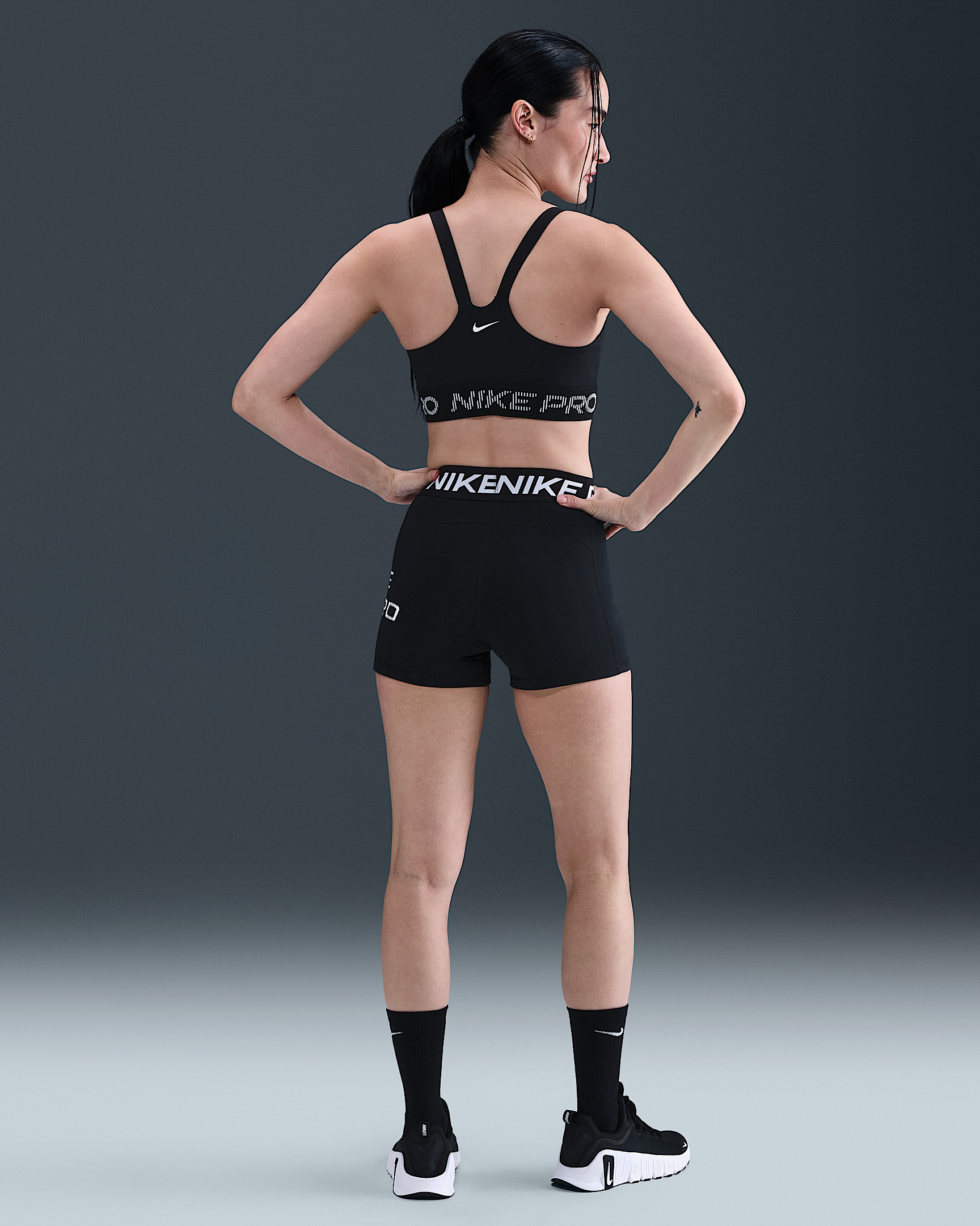 Nike Pro Women's Light-Support Non-Padded Sports Bra - 5