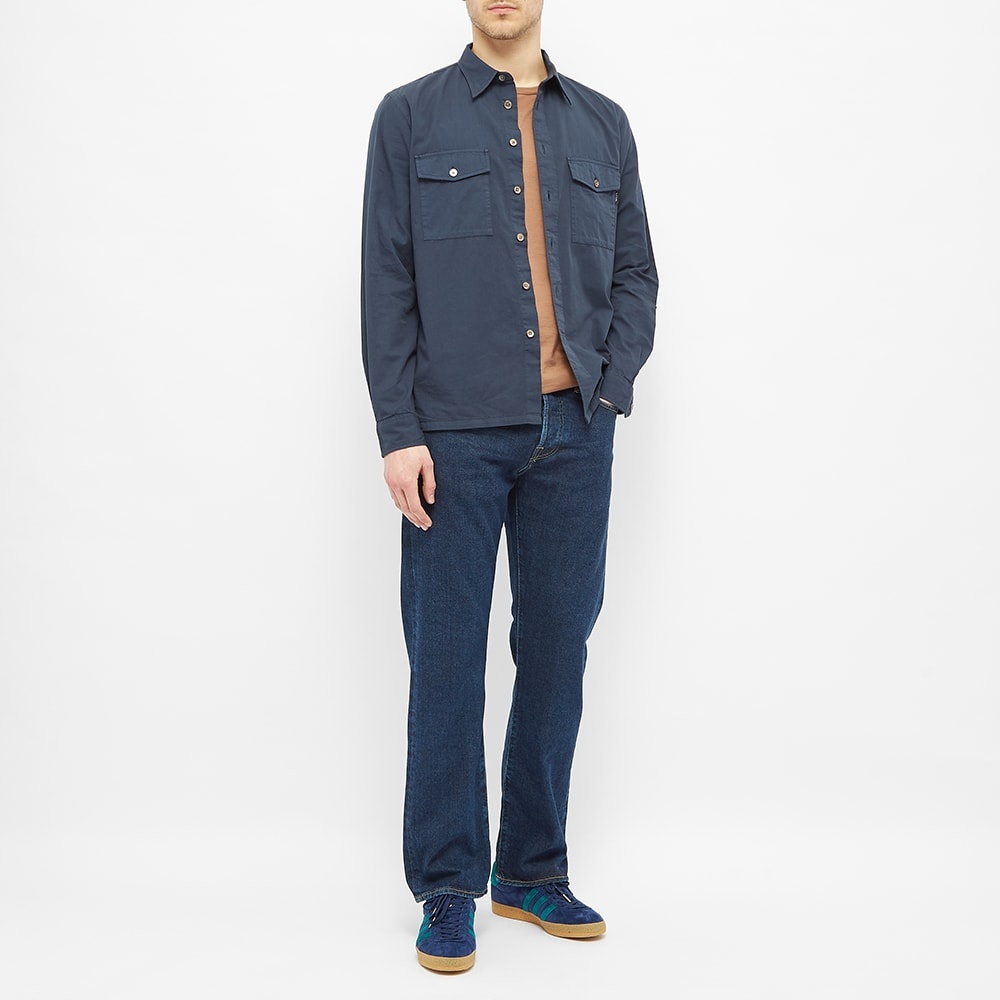 Paul Smith Garment Dyed Pocket Overshirt - 6