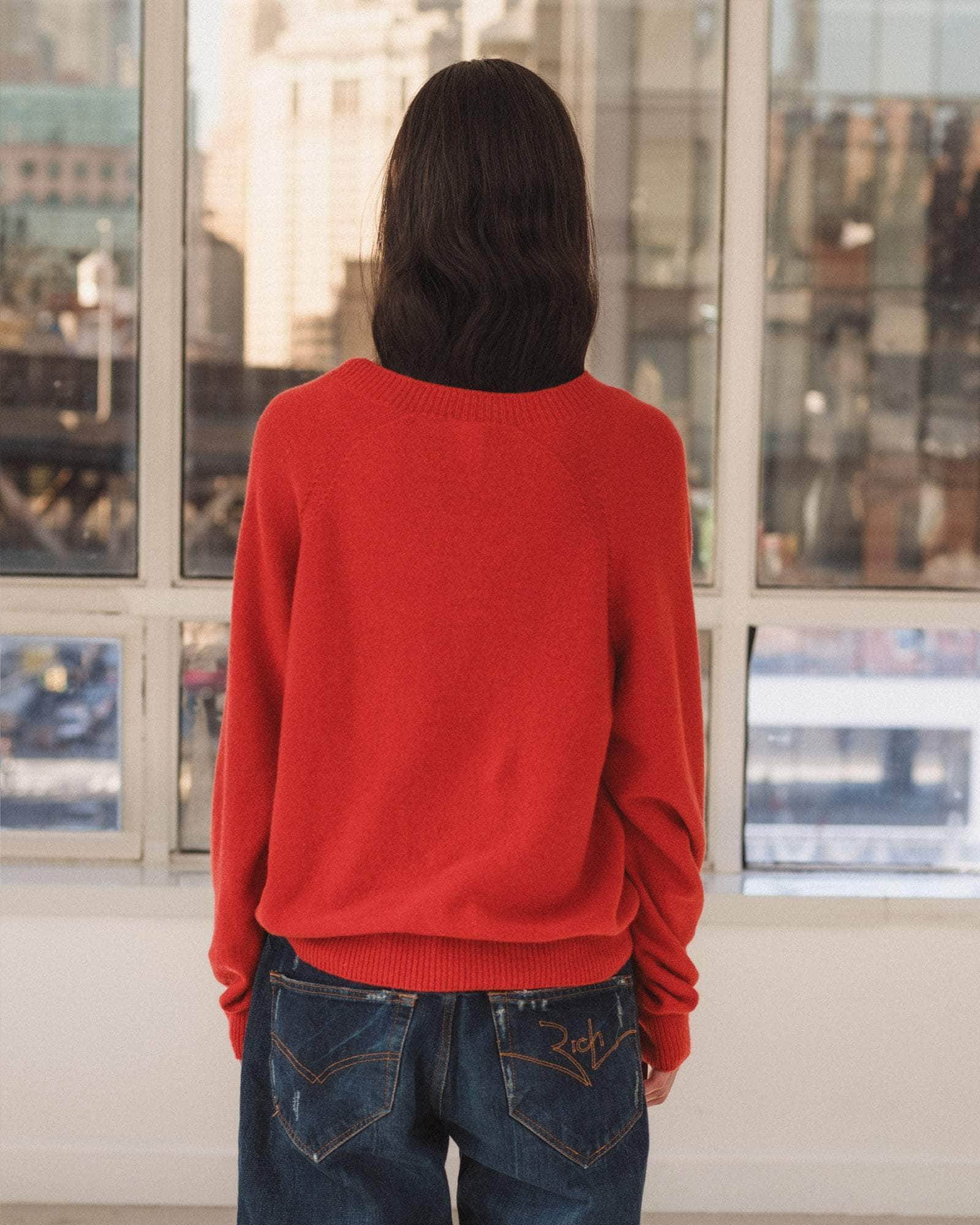 Soar Purl Sweater - Recycled Cashmere - 2