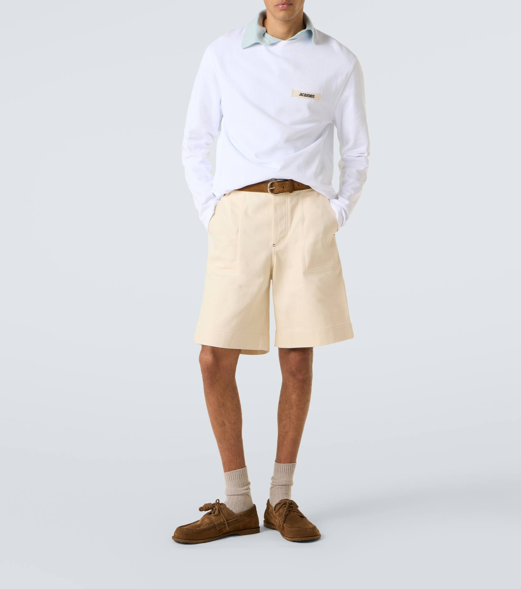 Gros Grain cotton fleece T-shirt - 2