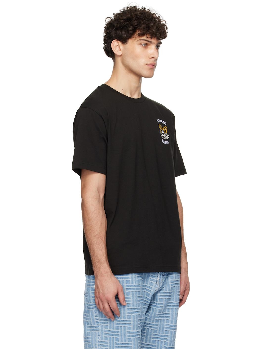 Black Kenzo Paris VERDY Edition Embroidered T-Shirt - 2