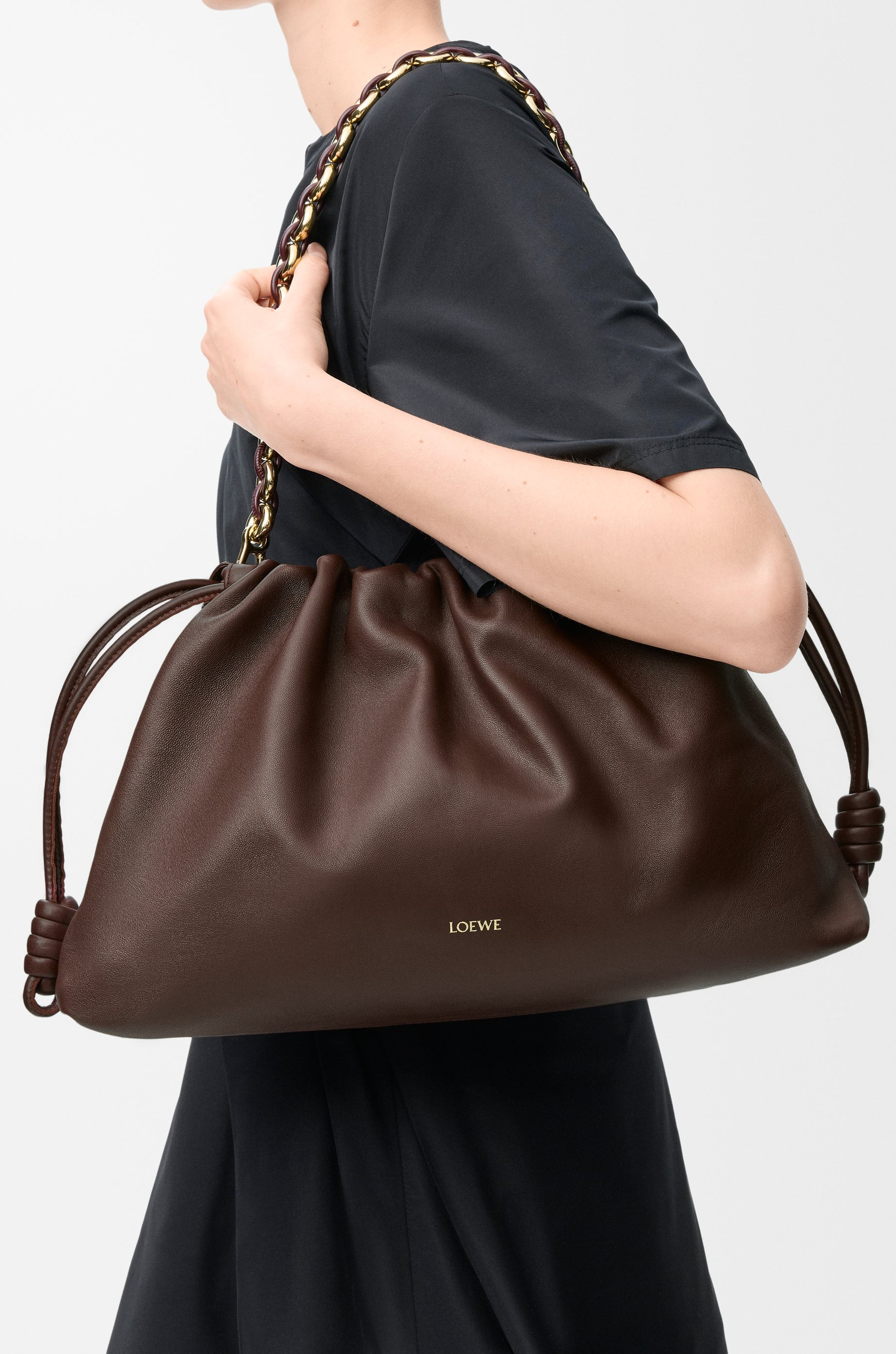 Large Flamenco purse in mellow nappa lambskin - 2
