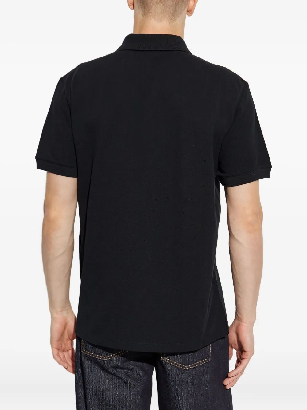 Embroidered Logo Cotton PiquÉ Polo Shirt - 3
