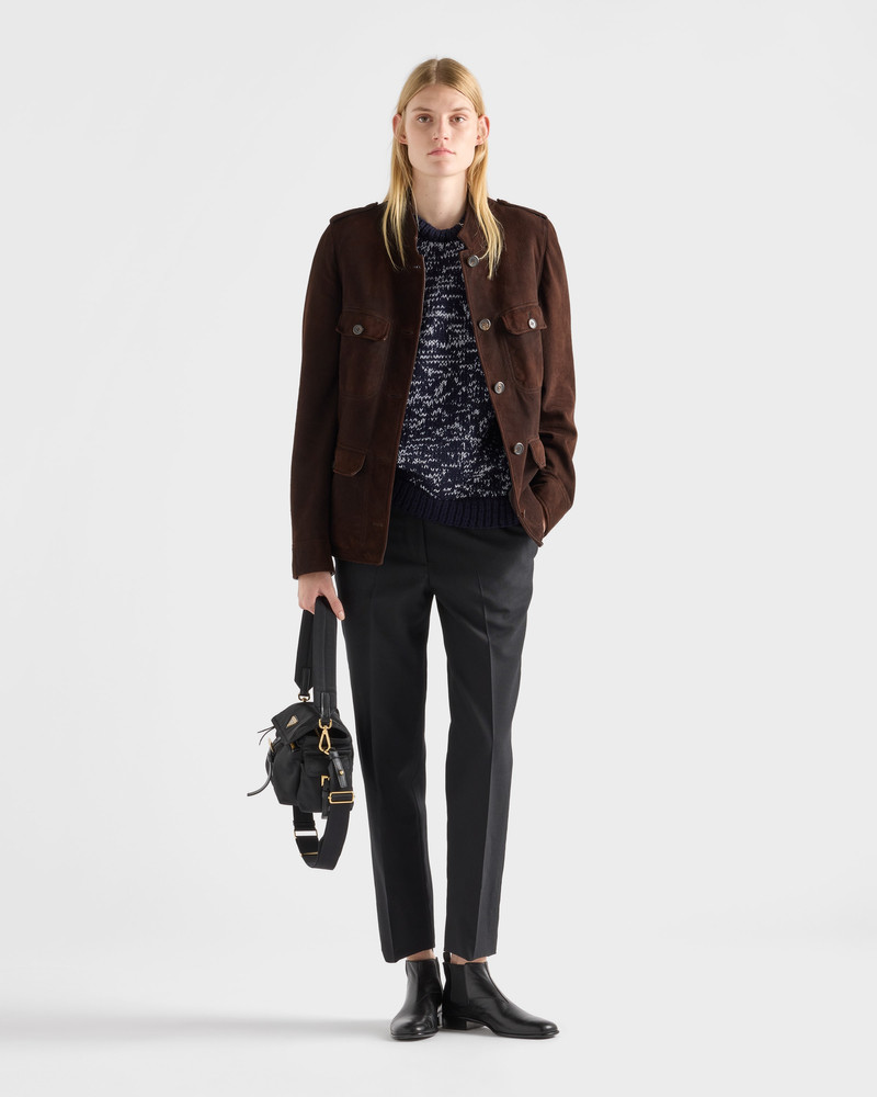 Prada Suede jacket outlook