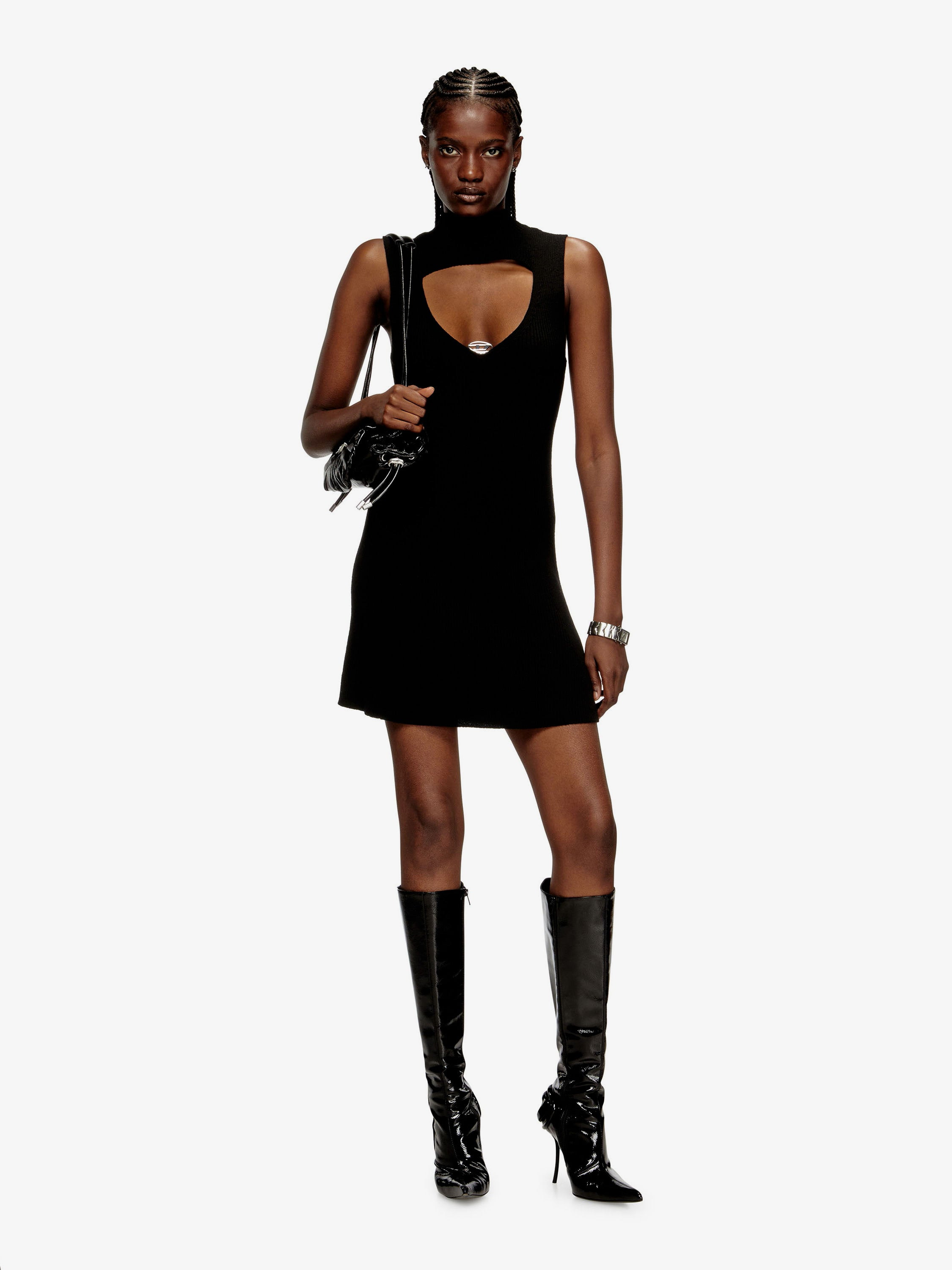 M-Oloni Wool Short Dress - 2