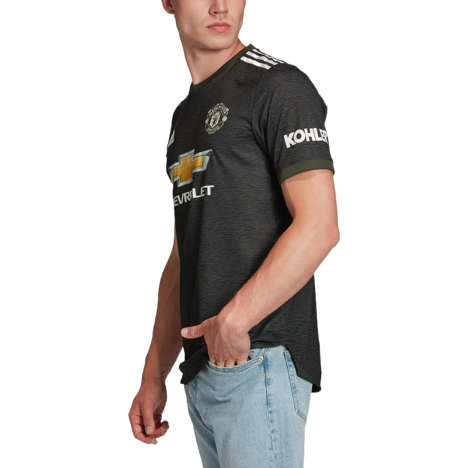 adidas MANCHESTER UNITED 20/21 AWAY AUTHENTIC JERSEY EE2377 - 5